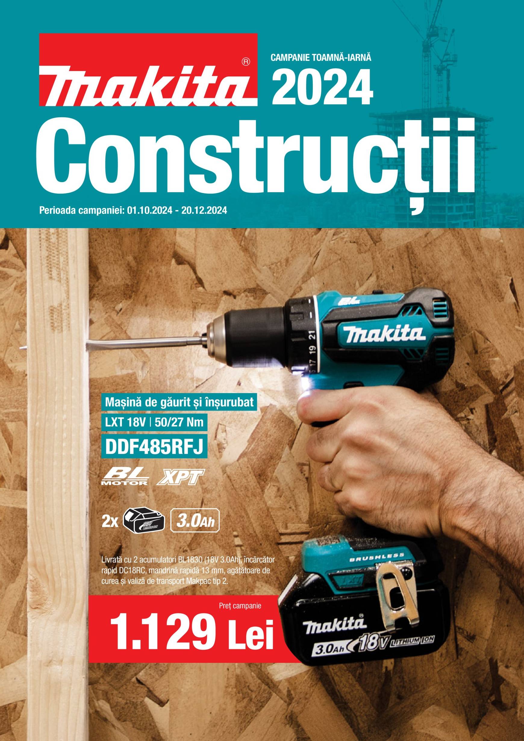 makita - Catalog nou Makita - Broșură Campanie Construcții 01.10. - 20.12.