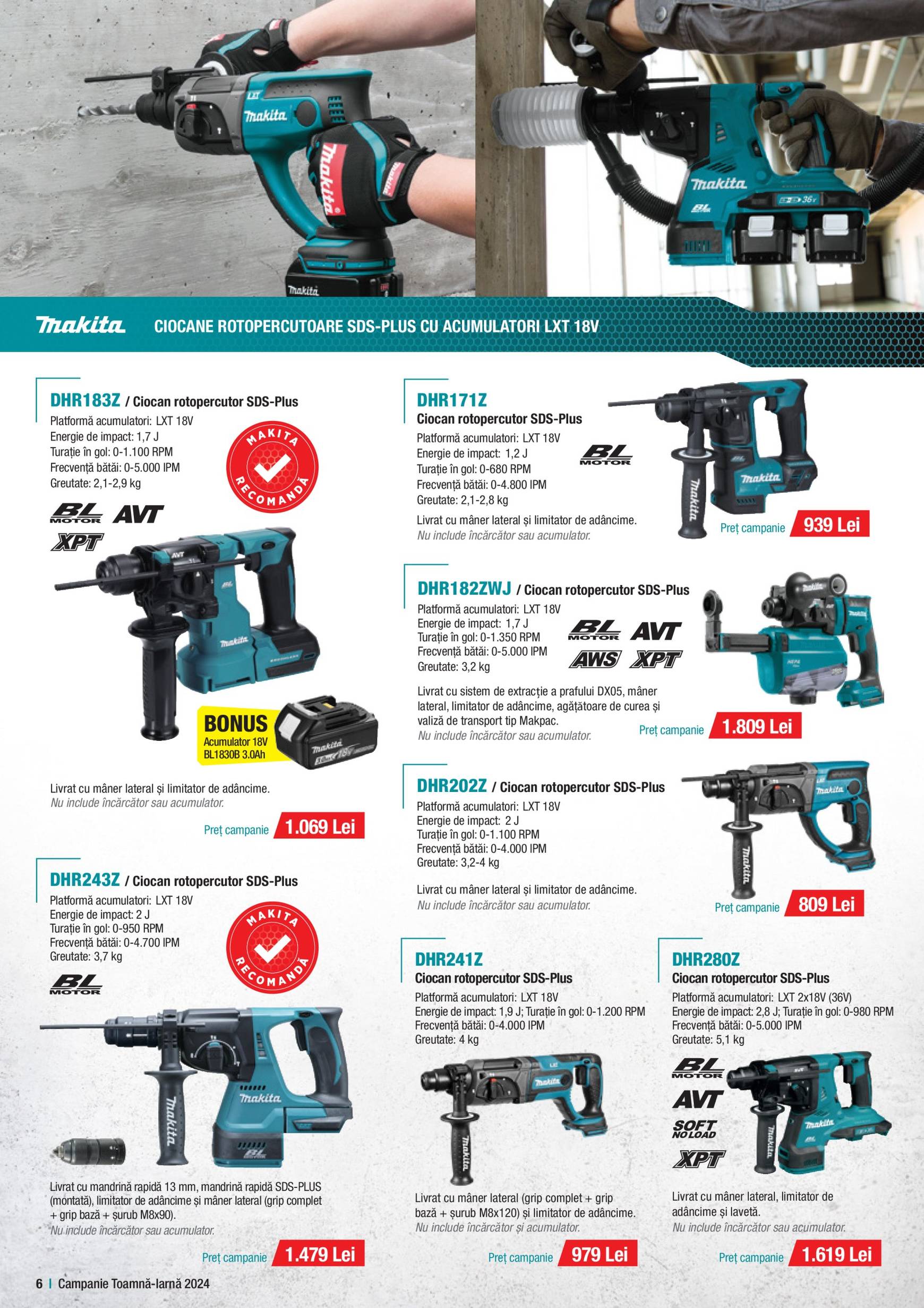 makita - Catalog nou Makita - Broșură Campanie Construcții 01.10. - 20.12. - page: 6