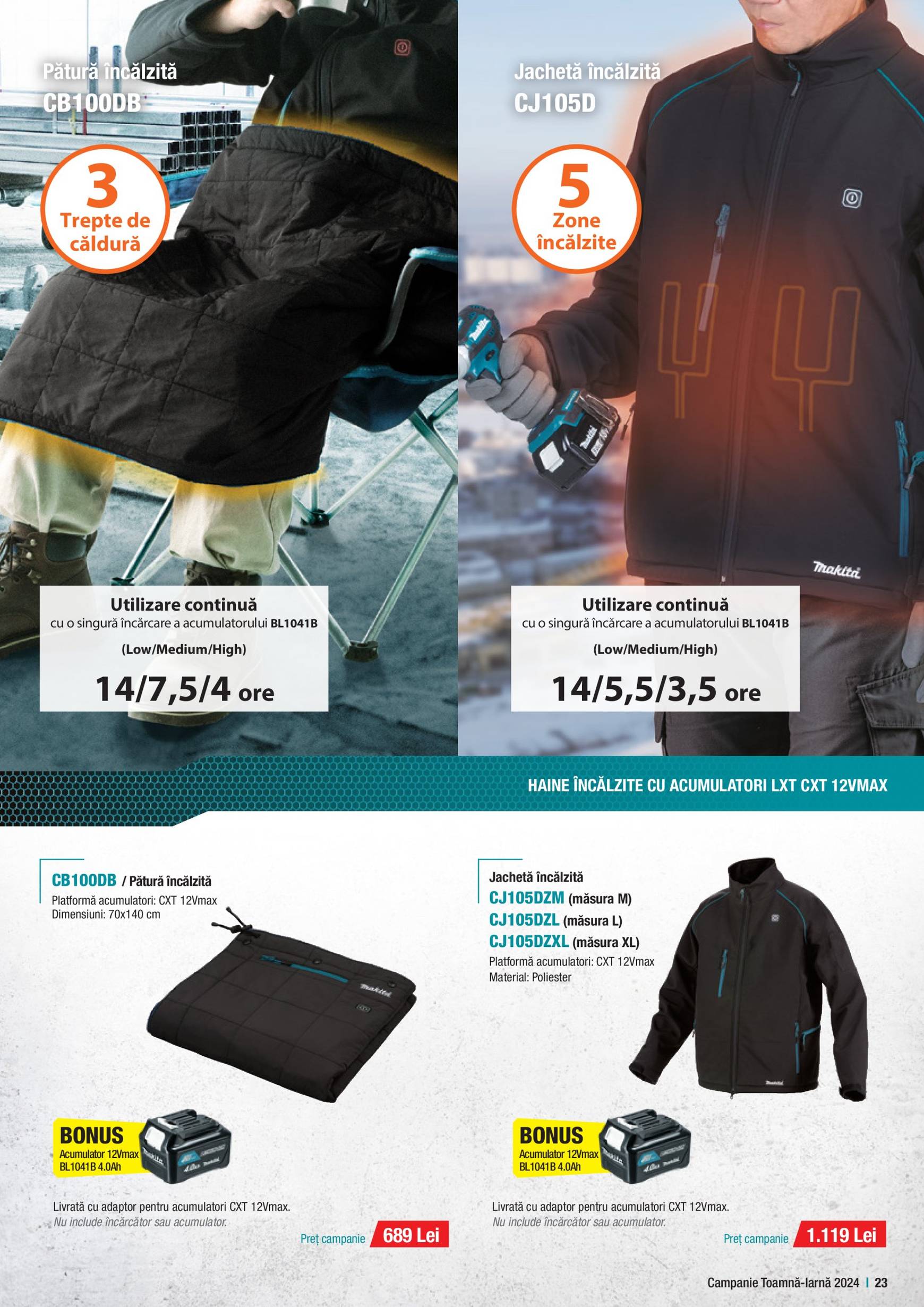 makita - Catalog nou Makita - Broșură Campanie Construcții 01.10. - 20.12. - page: 23