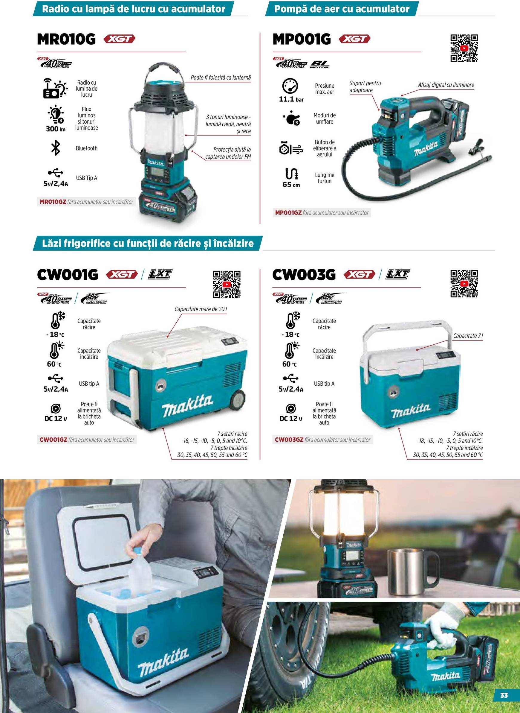 makita - Catalog Makita - Broșură Mașini pentru agricultură cu acumulatori XGT valabil din 16.10. - 31.12. - page: 33