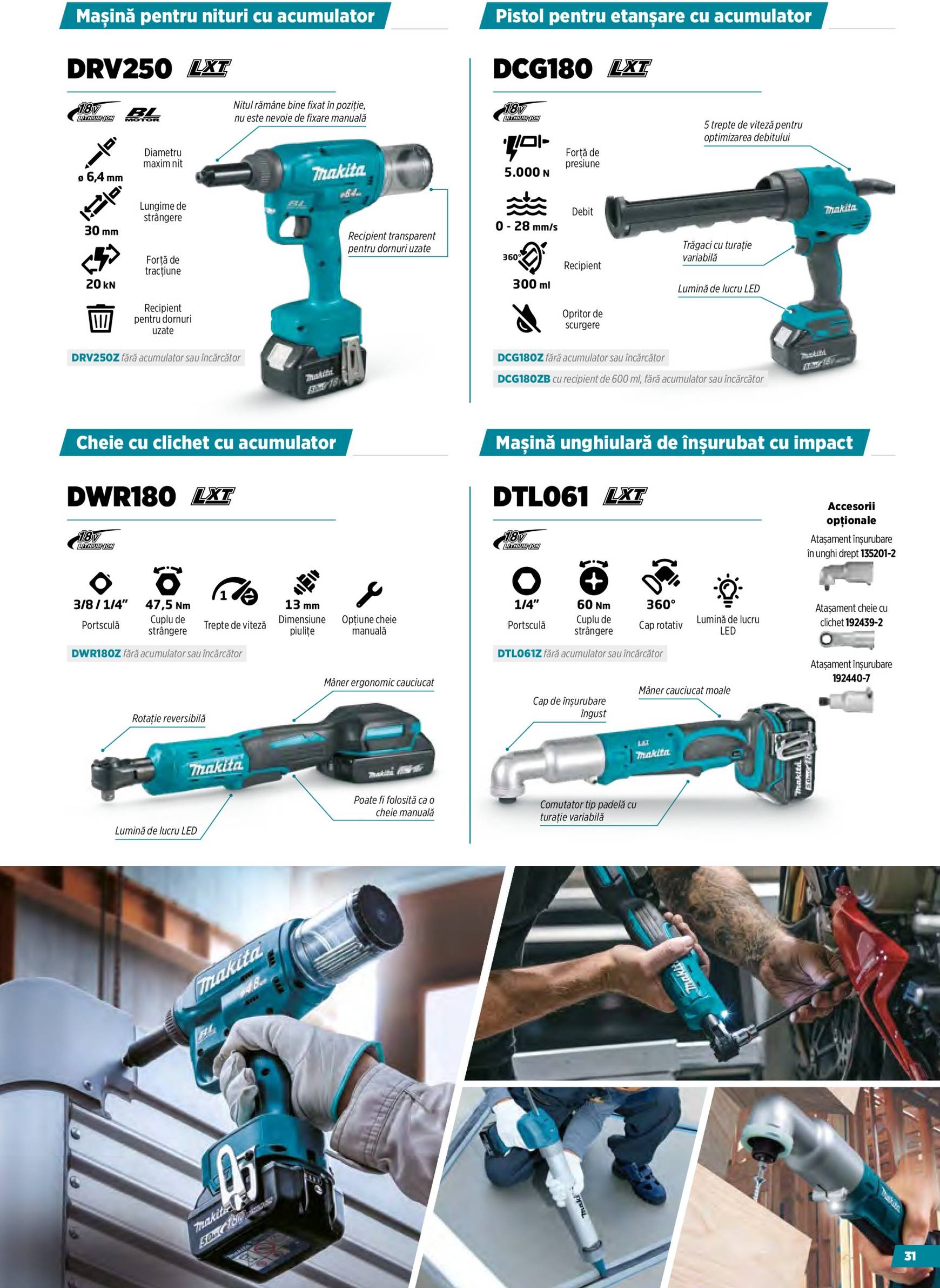 makita - Catalog Makita - Broșură Mașini pentru agricultură cu acumulatori XGT valabil din 16.10. - 31.12. - page: 31