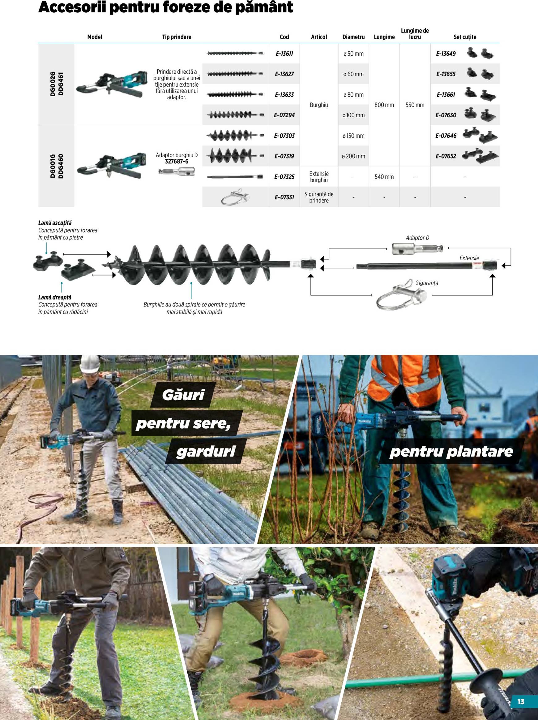 makita - Catalog Makita - Broșură Mașini pentru agricultură cu acumulatori XGT valabil din 16.10. - 31.12. - page: 13