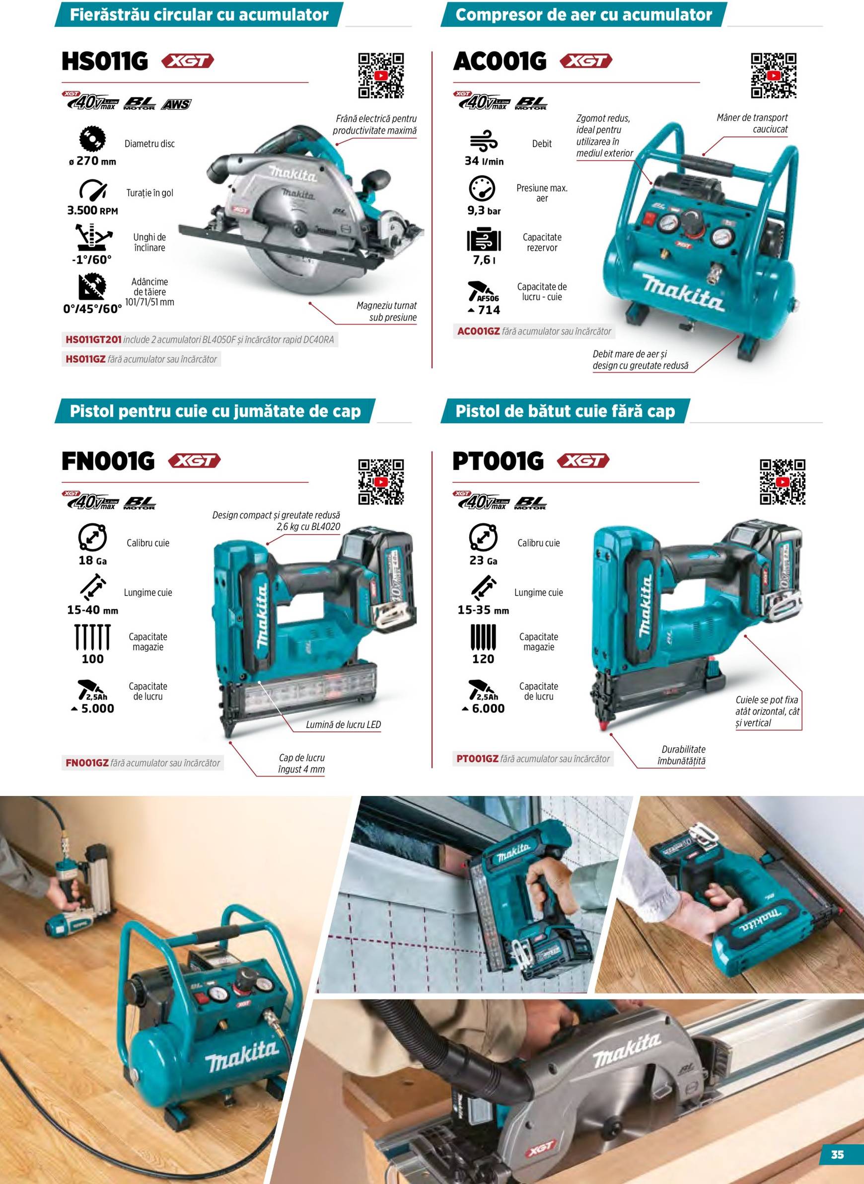 makita - Catalog Makita - Broșură Mașini pentru agricultură cu acumulatori XGT valabil din 16.10. - 31.12. - page: 35