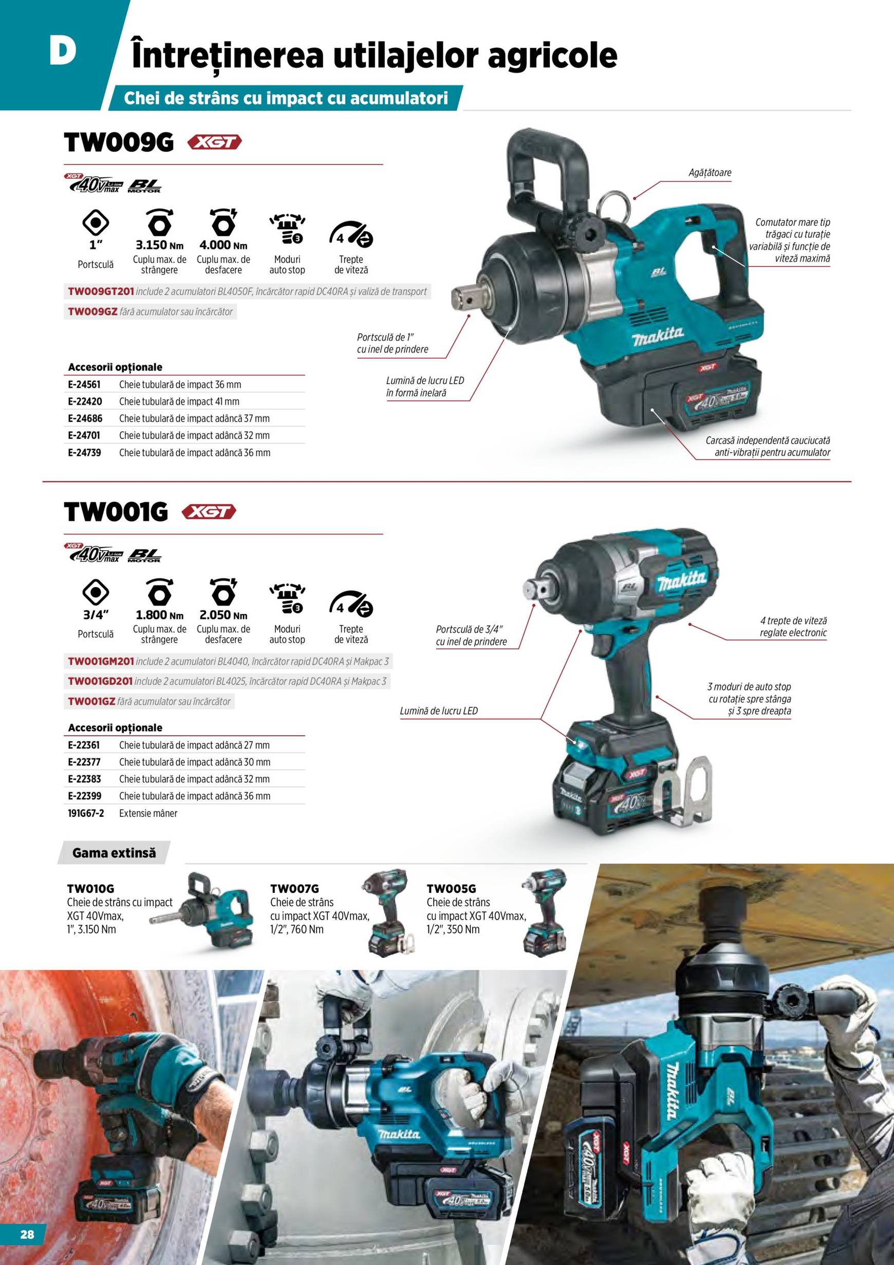 makita - Catalog Makita - Broșură Mașini pentru agricultură cu acumulatori XGT valabil din 16.10. - 31.12. - page: 28