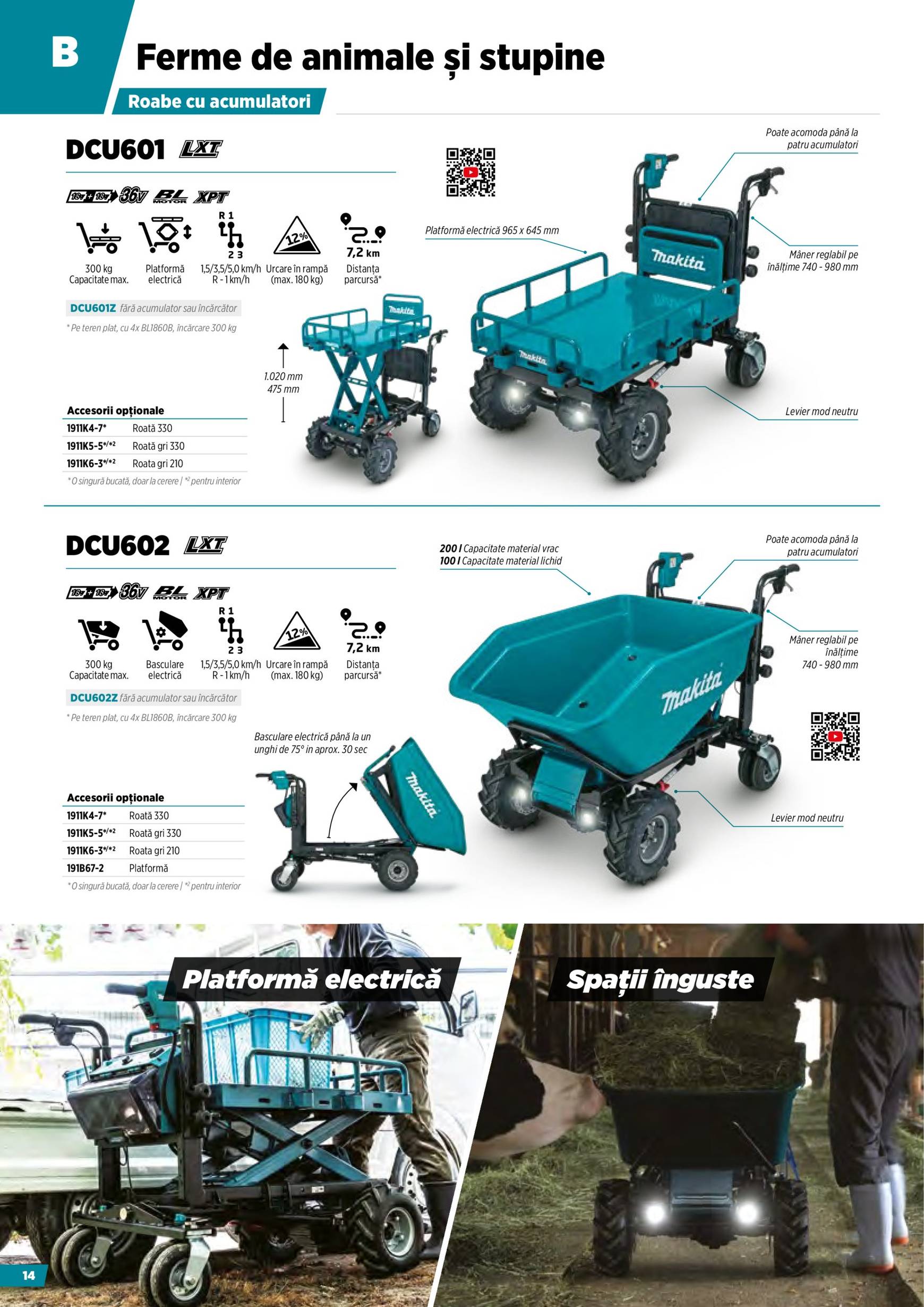 makita - Catalog Makita - Broșură Mașini pentru agricultură cu acumulatori XGT valabil din 16.10. - 31.12. - page: 14