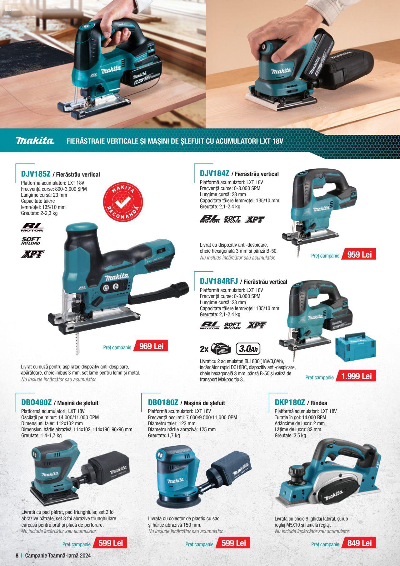 makita - Catalog Makita 01.10.2024 - 20.12.2024 - page: 8