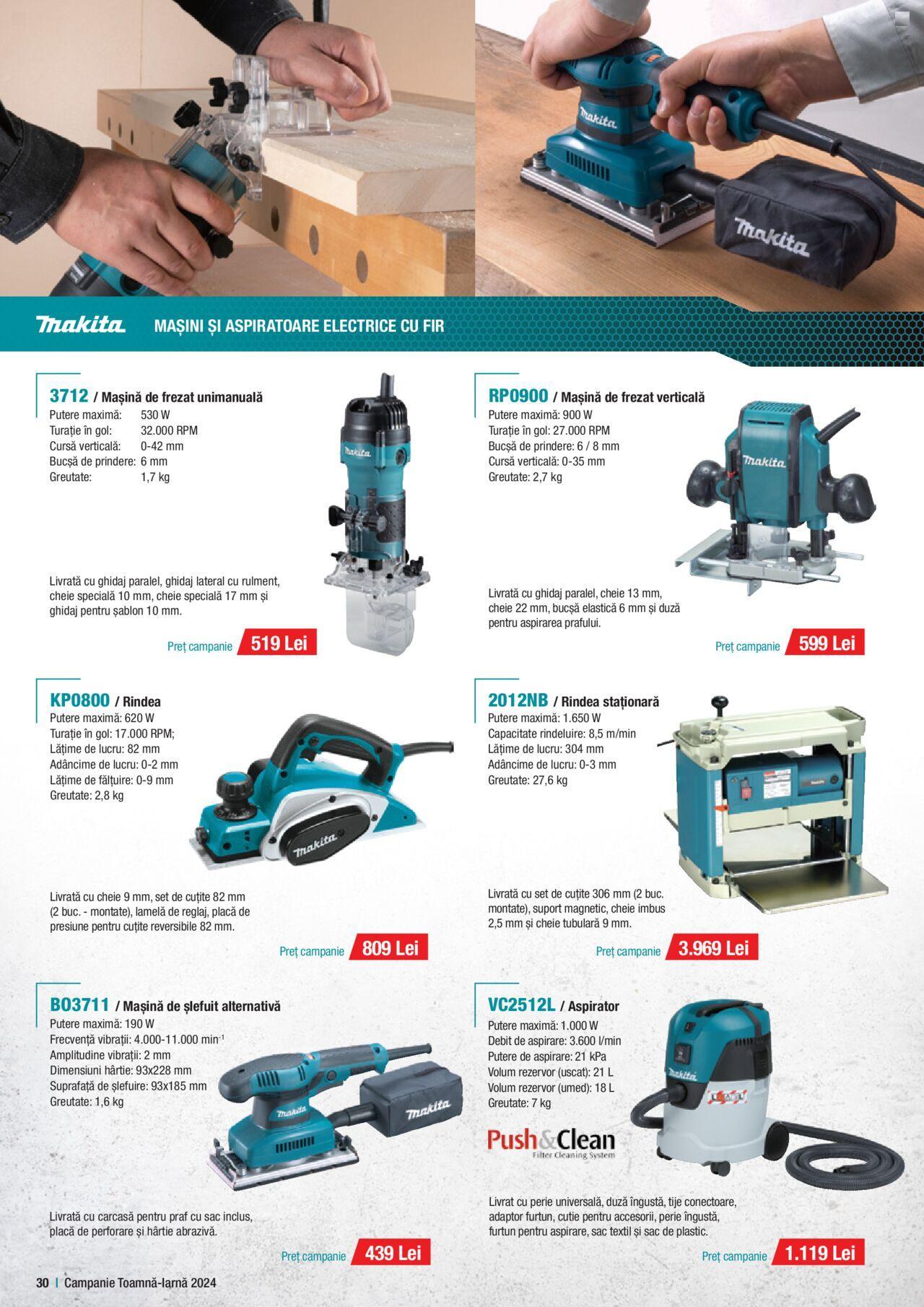 makita - Catalog Makita 01.10.2024 - 20.12.2024 - page: 30