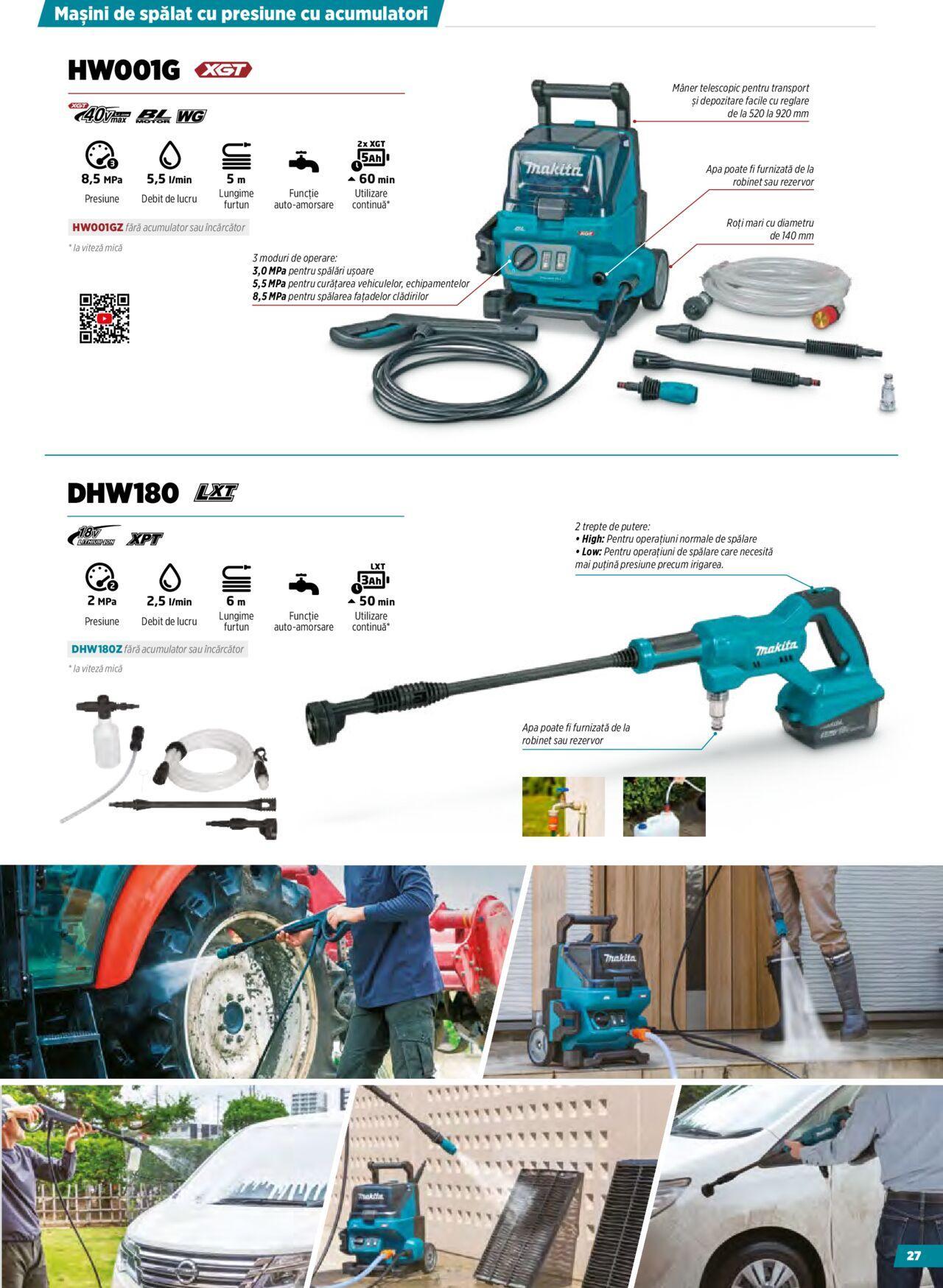 makita - Makita catalog - Masini pentru agricultura cu acumulatori de miercuri 09.10.2024 - page: 27