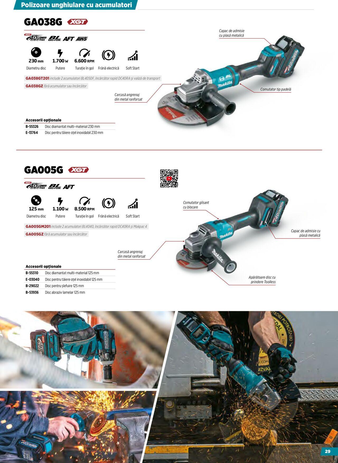 makita - Makita catalog - Masini pentru agricultura cu acumulatori de miercuri 09.10.2024 - page: 29