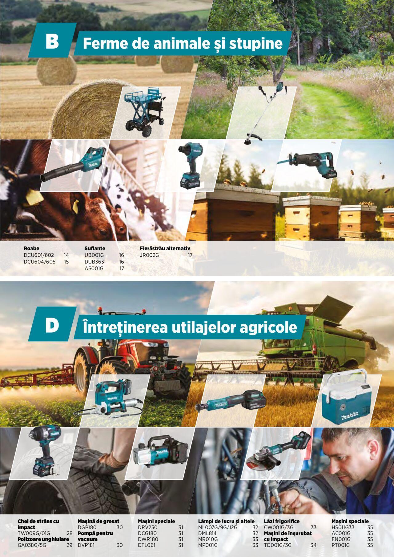 makita - Makita catalog - Masini pentru agricultura cu acumulatori de miercuri 09.10.2024 - page: 3