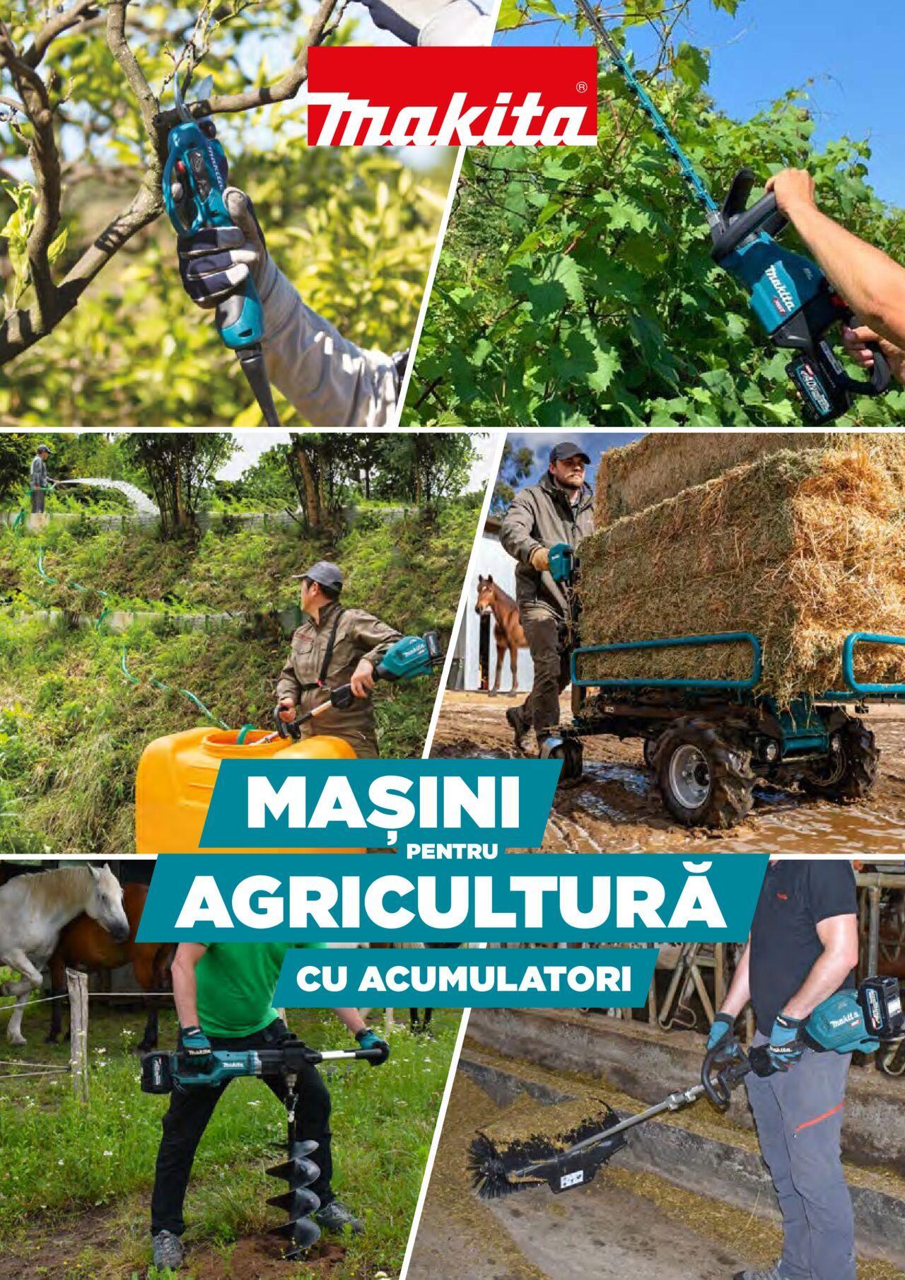 makita - Makita catalog - Masini pentru agricultura cu acumulatori de miercuri 09.10.2024