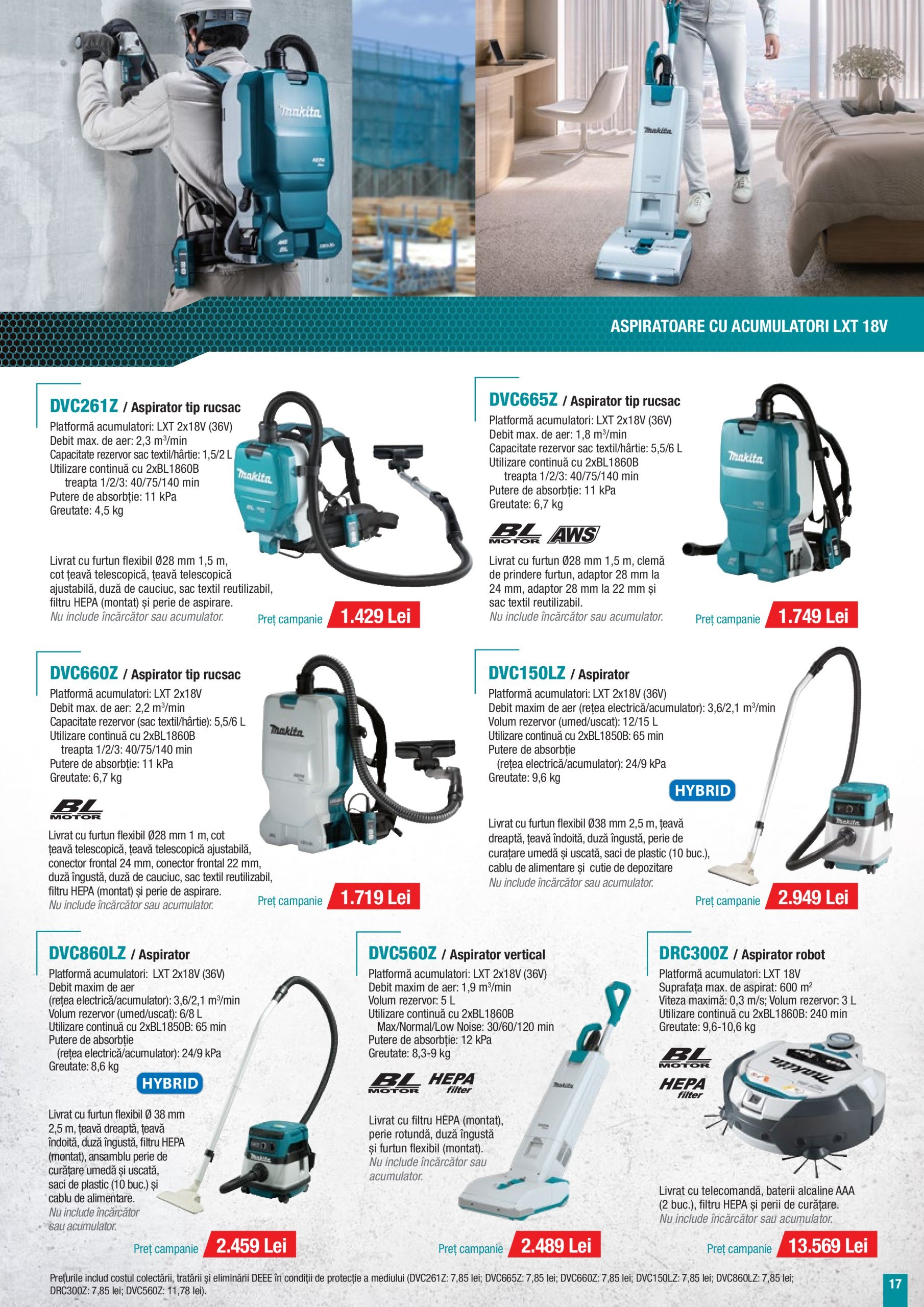 makita - Catalog Makita - Campanie Construcții Iarnă valabil din 08.01. - 31.03. - page: 17