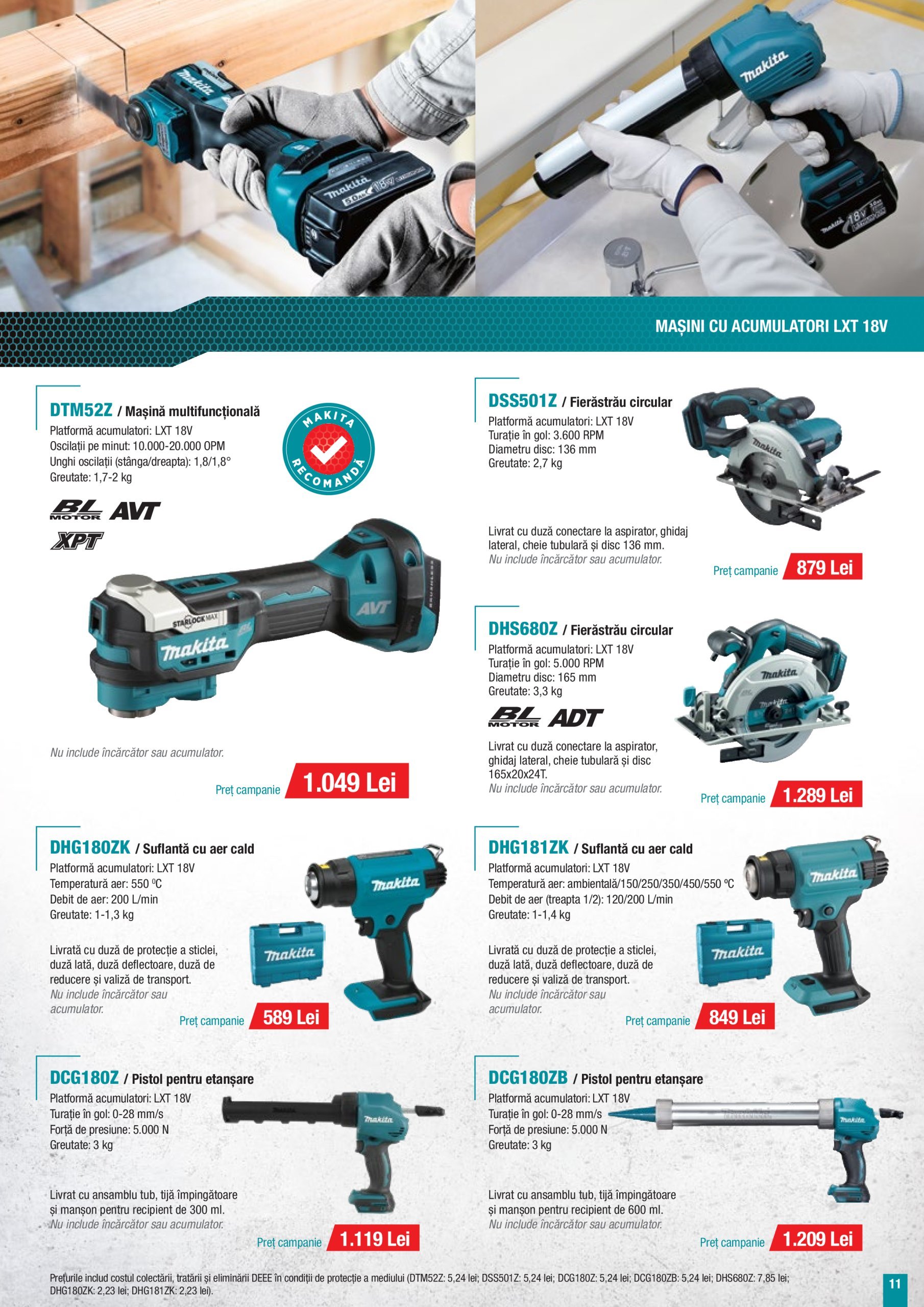 makita - Catalog Makita - Campanie Construcții Iarnă valabil din 08.01. - 31.03. - page: 11