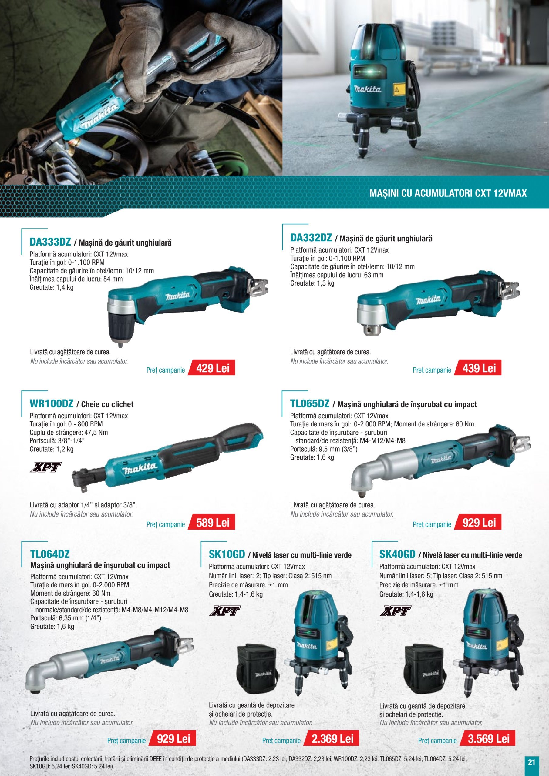 makita - Catalog Makita - Campanie Construcții Iarnă valabil din 08.01. - 31.03. - page: 21