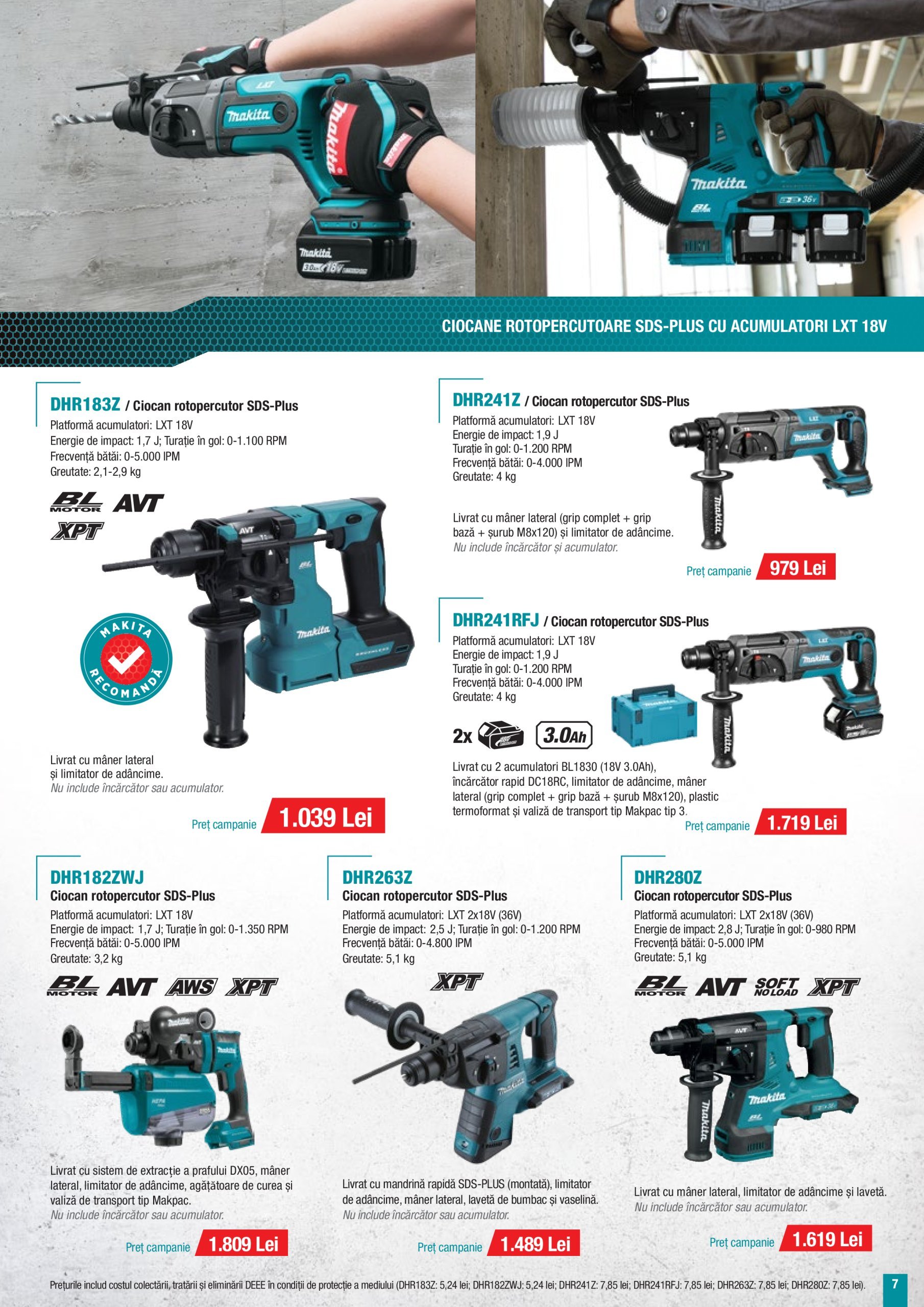 makita - Catalog Makita - Campanie Construcții Iarnă valabil din 08.01. - 31.03. - page: 7