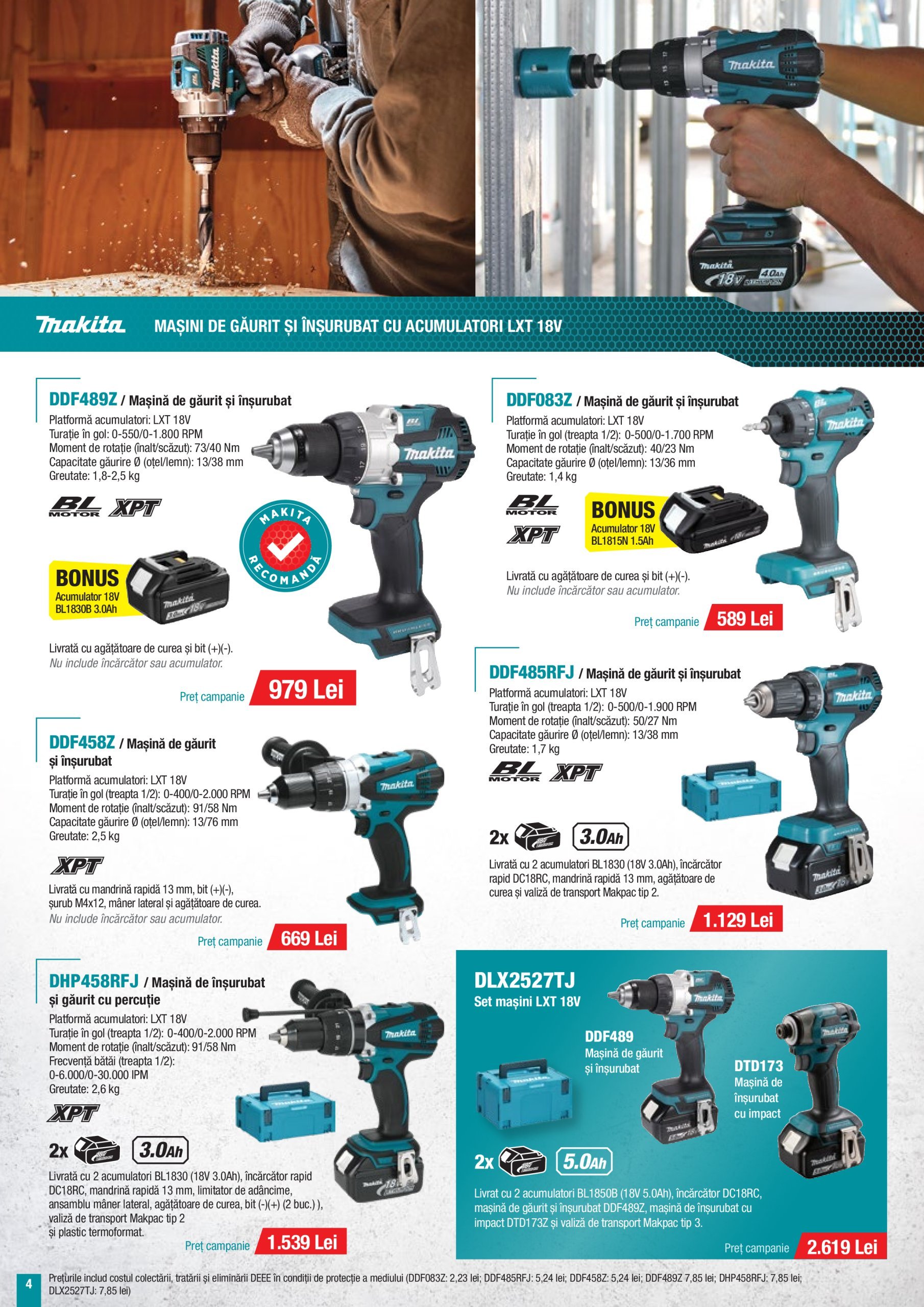 makita - Catalog Makita - Campanie Construcții Iarnă valabil din 08.01. - 31.03. - page: 4