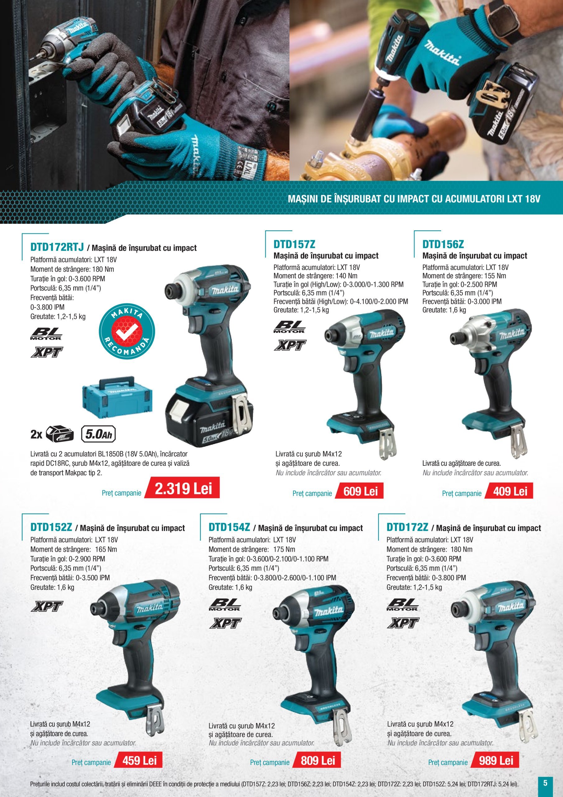 makita - Catalog Makita - Campanie Construcții Iarnă valabil din 08.01. - 31.03. - page: 5