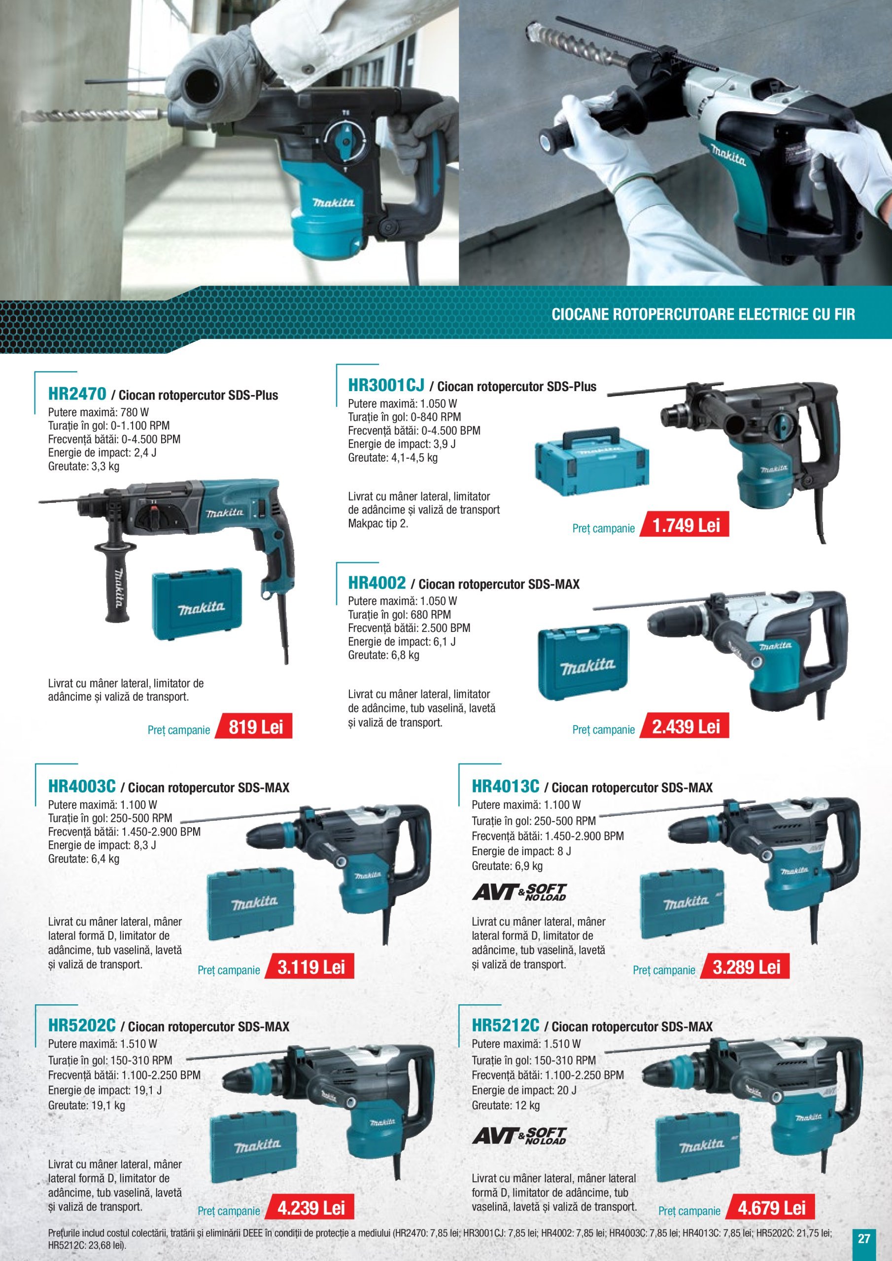 makita - Catalog Makita - Campanie Construcții Iarnă valabil din 08.01. - 31.03. - page: 27