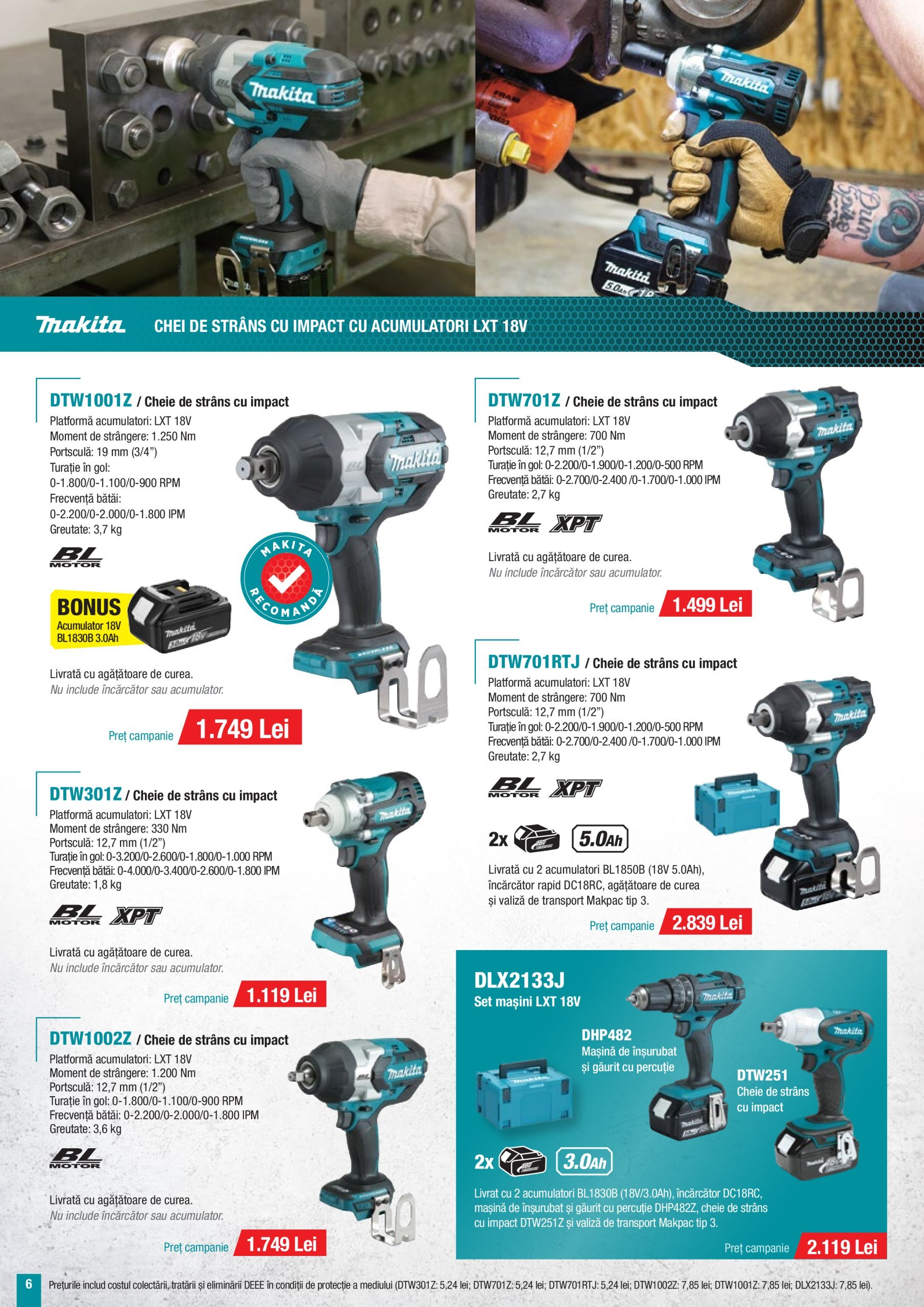 makita - Catalog Makita - Campanie Construcții Iarnă valabil din 08.01. - 31.03. - page: 6