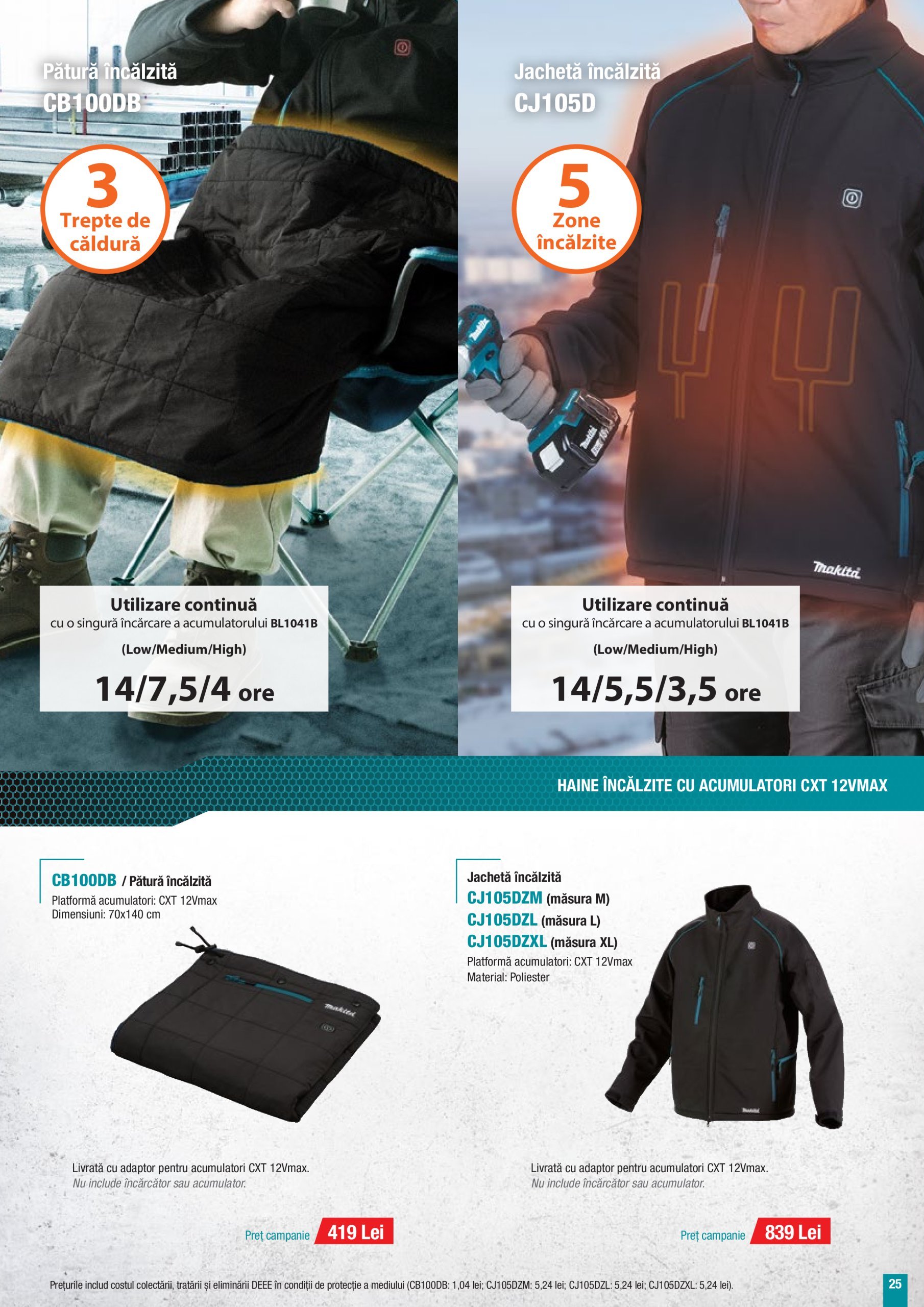 makita - Catalog Makita - Campanie Construcții Iarnă valabil din 08.01. - 31.03. - page: 25