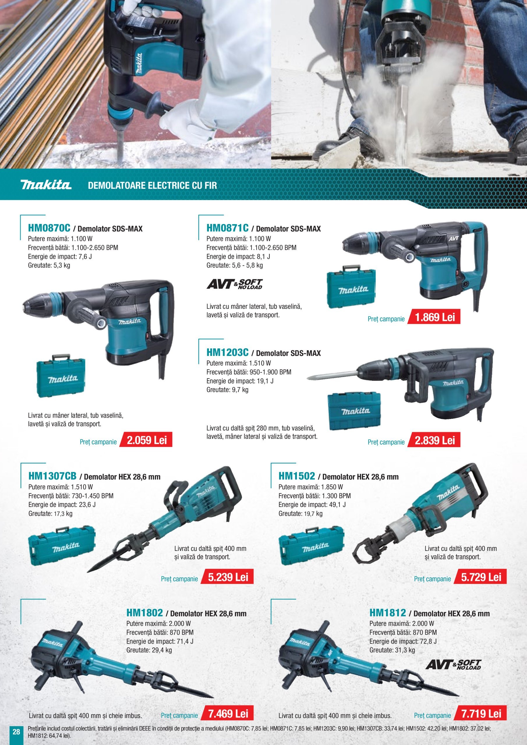 makita - Catalog Makita - Campanie Construcții Iarnă valabil din 08.01. - 31.03. - page: 28