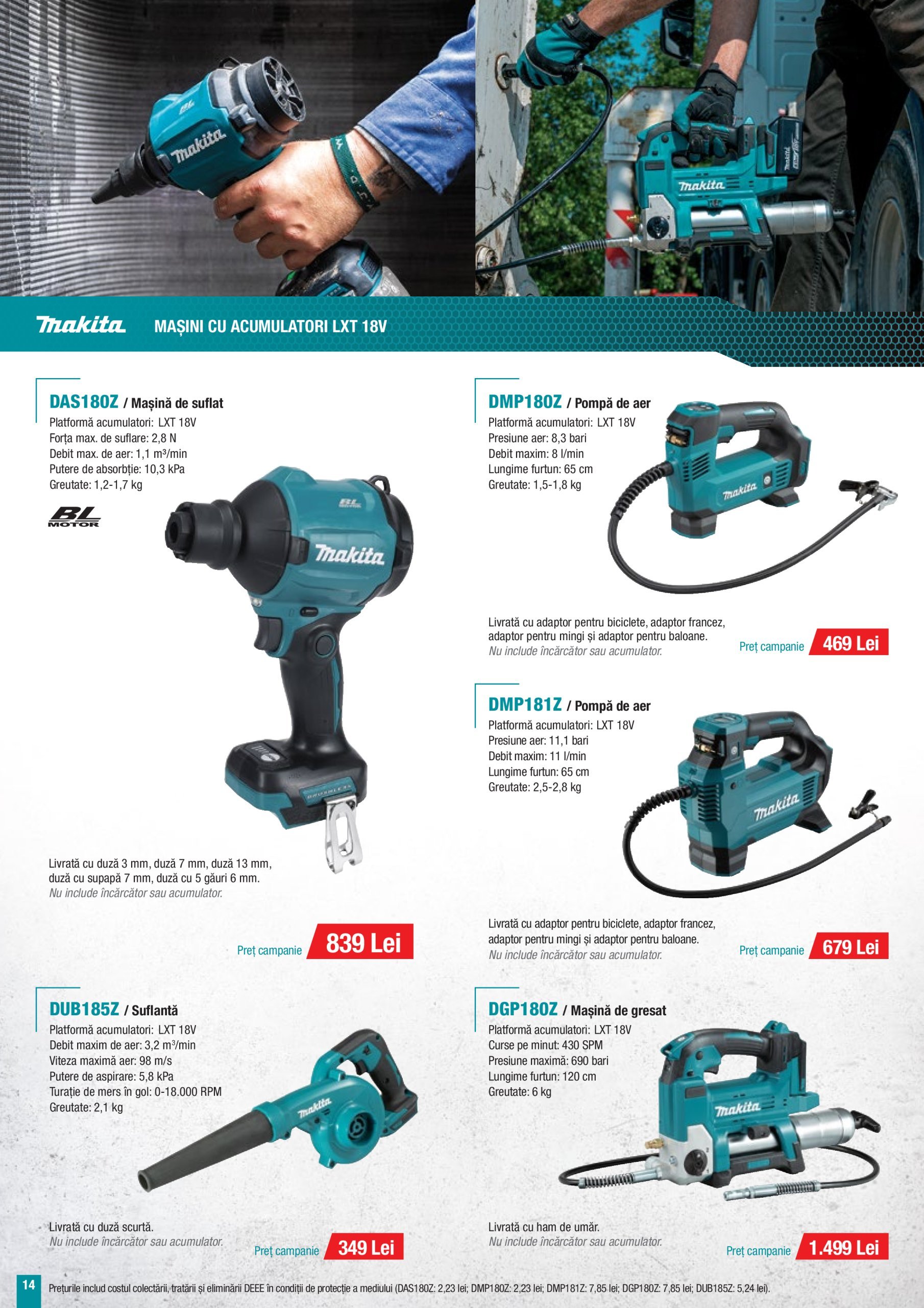 makita - Catalog Makita - Campanie Construcții Iarnă valabil din 08.01. - 31.03. - page: 14