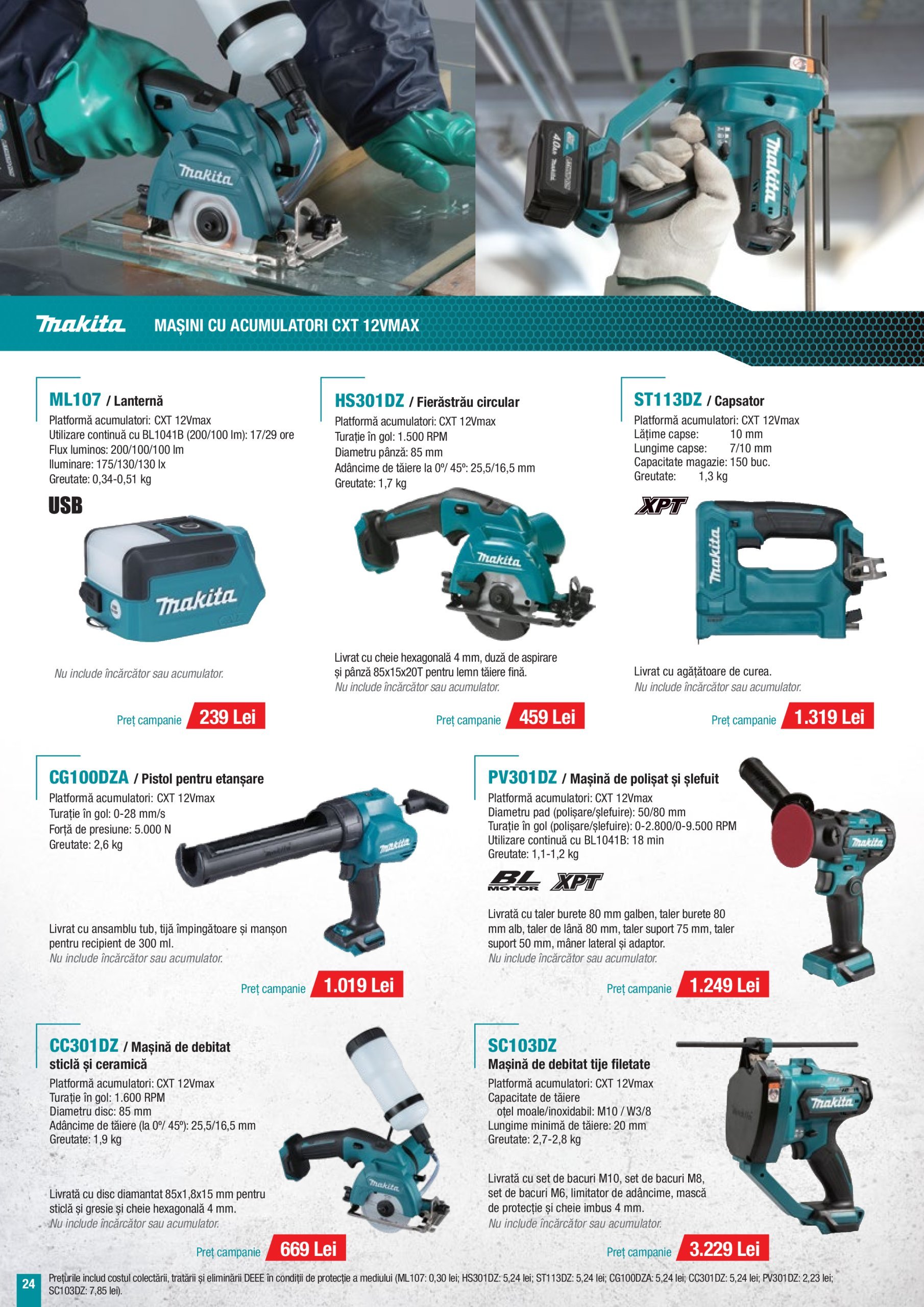 makita - Catalog Makita - Campanie Construcții Iarnă valabil din 08.01. - 31.03. - page: 24