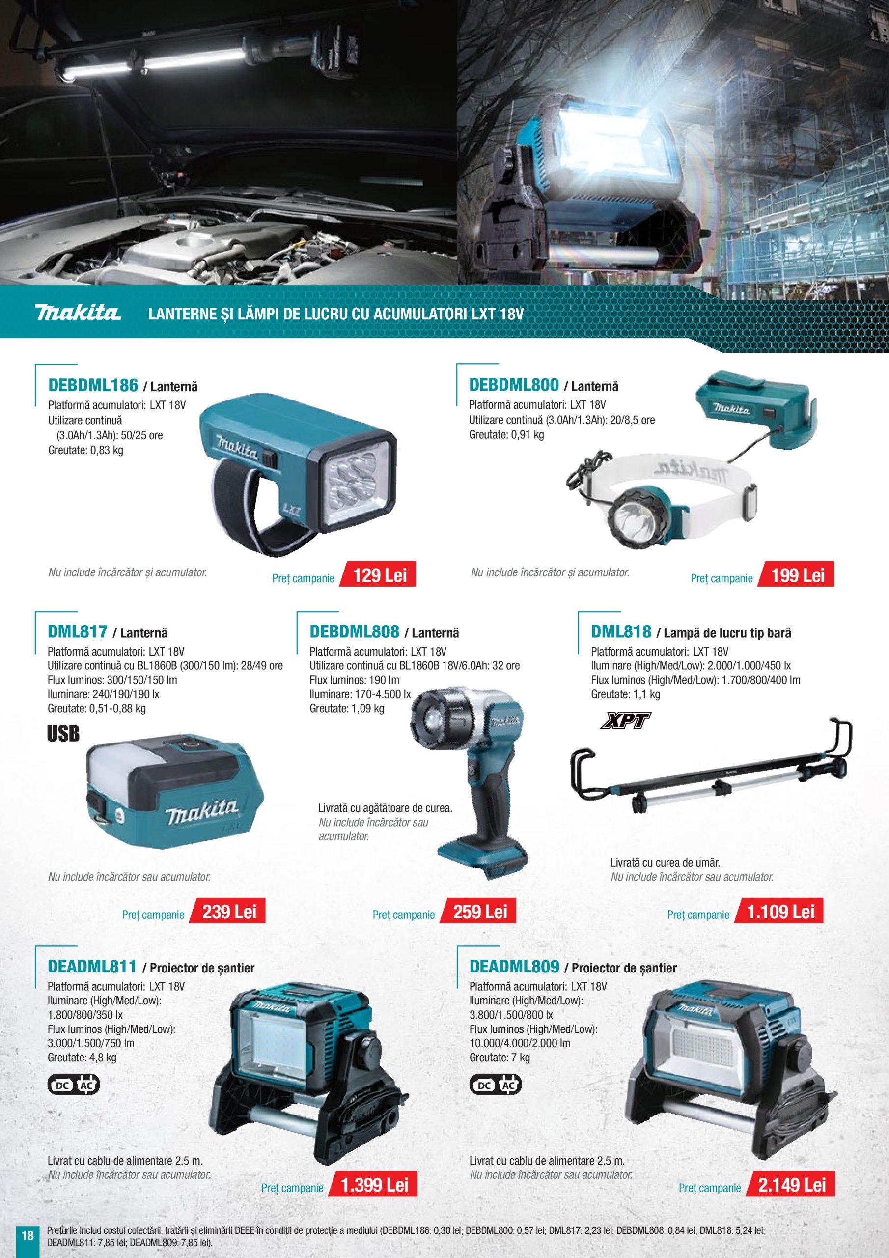 makita - Catalog Makita - Campanie Construcții Iarnă valabil din 08.01. - 31.03. - page: 18