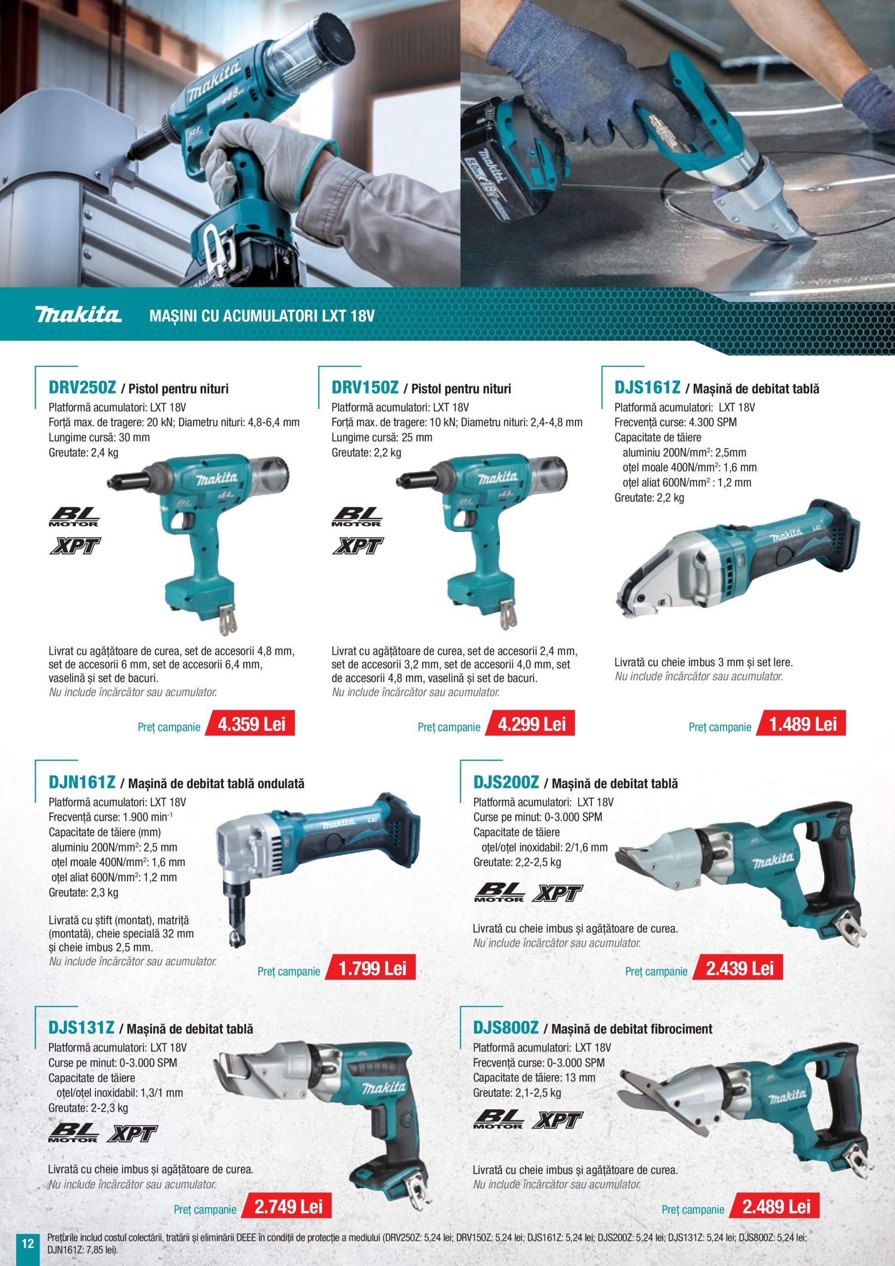 makita - Catalog Makita - Campanie Construcții Iarnă valabil din 08.01. - 31.03. - page: 12