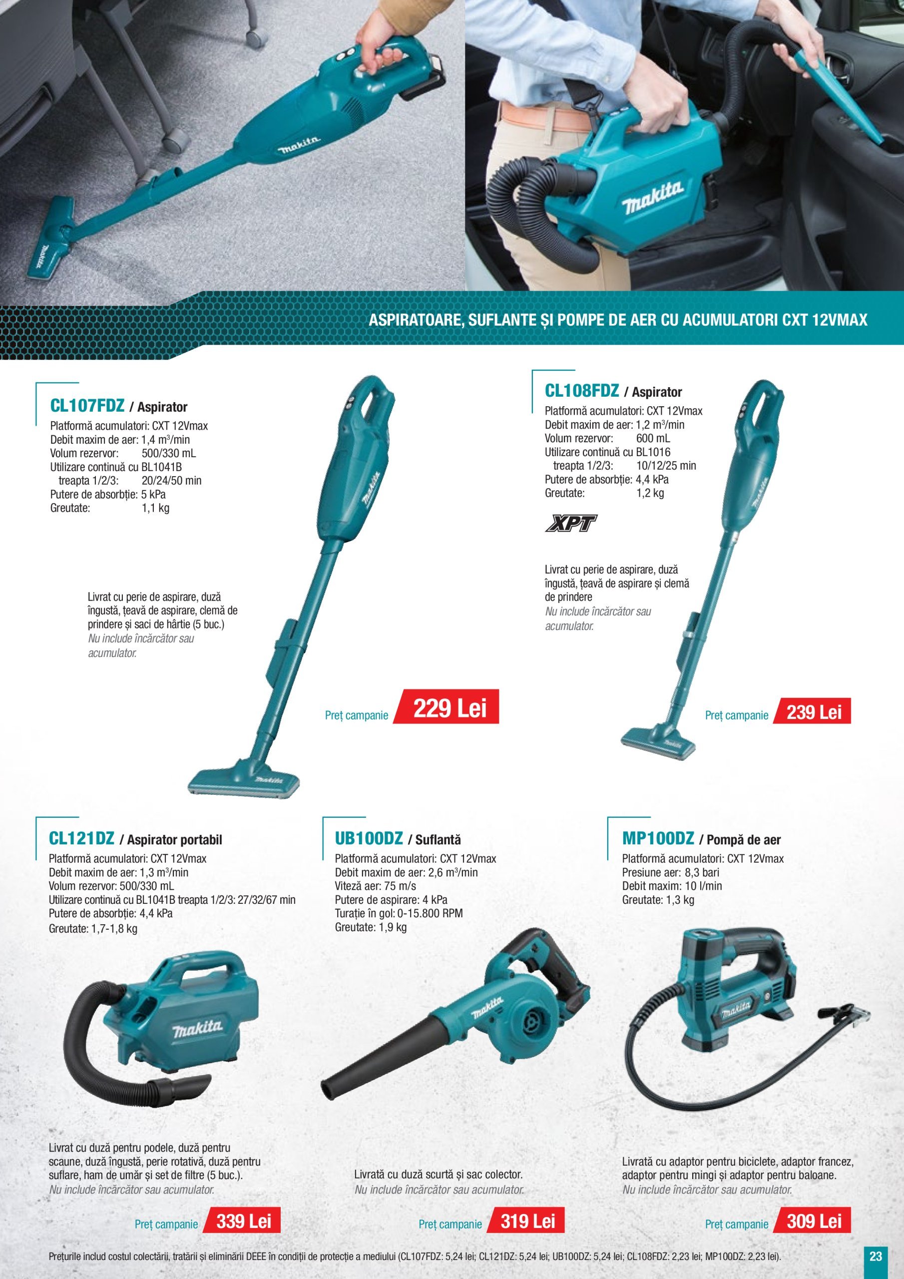 makita - Catalog Makita - Campanie Construcții Iarnă valabil din 08.01. - 31.03. - page: 23