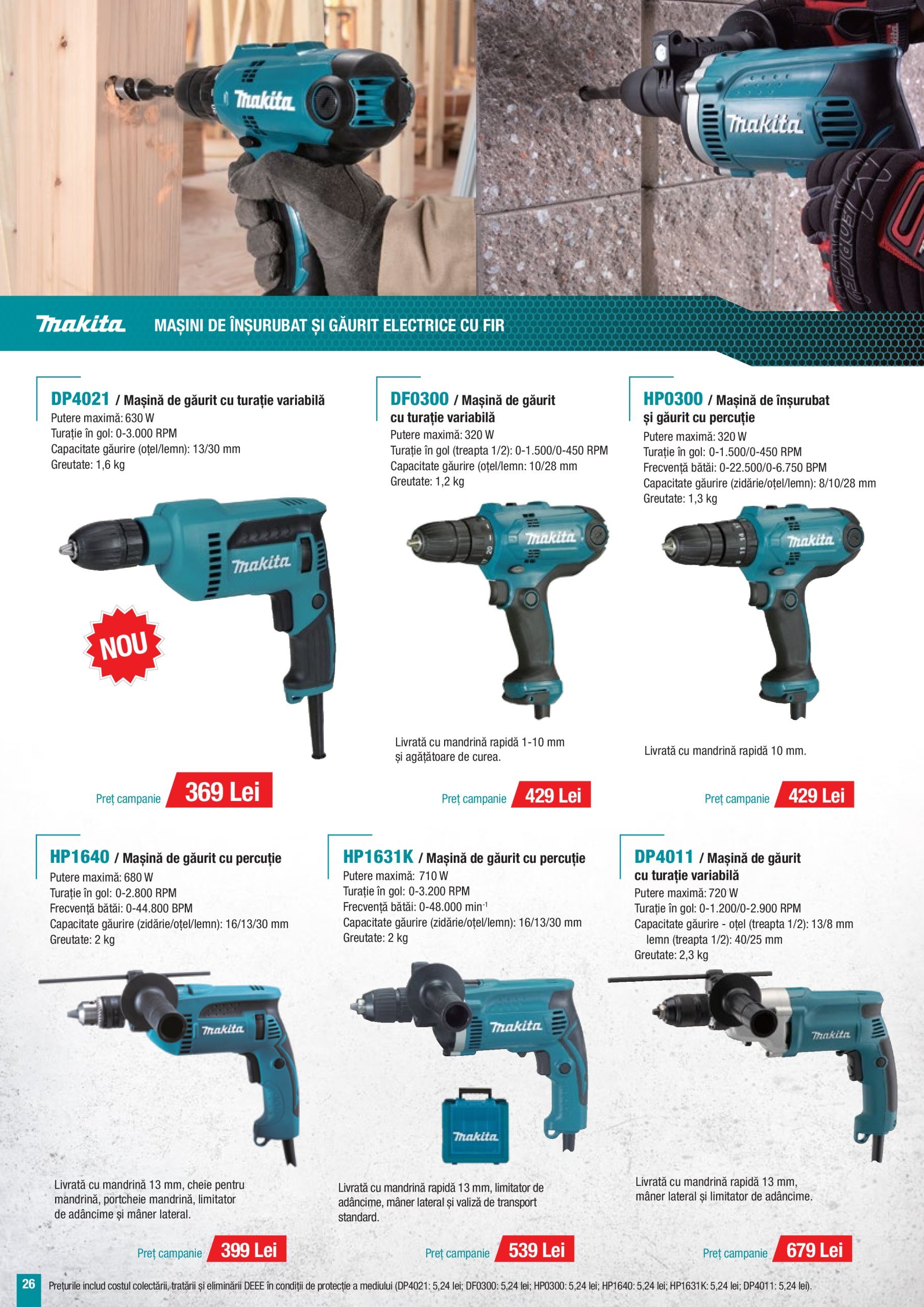 makita - Catalog Makita - Campanie Construcții Iarnă valabil din 08.01. - 31.03. - page: 26