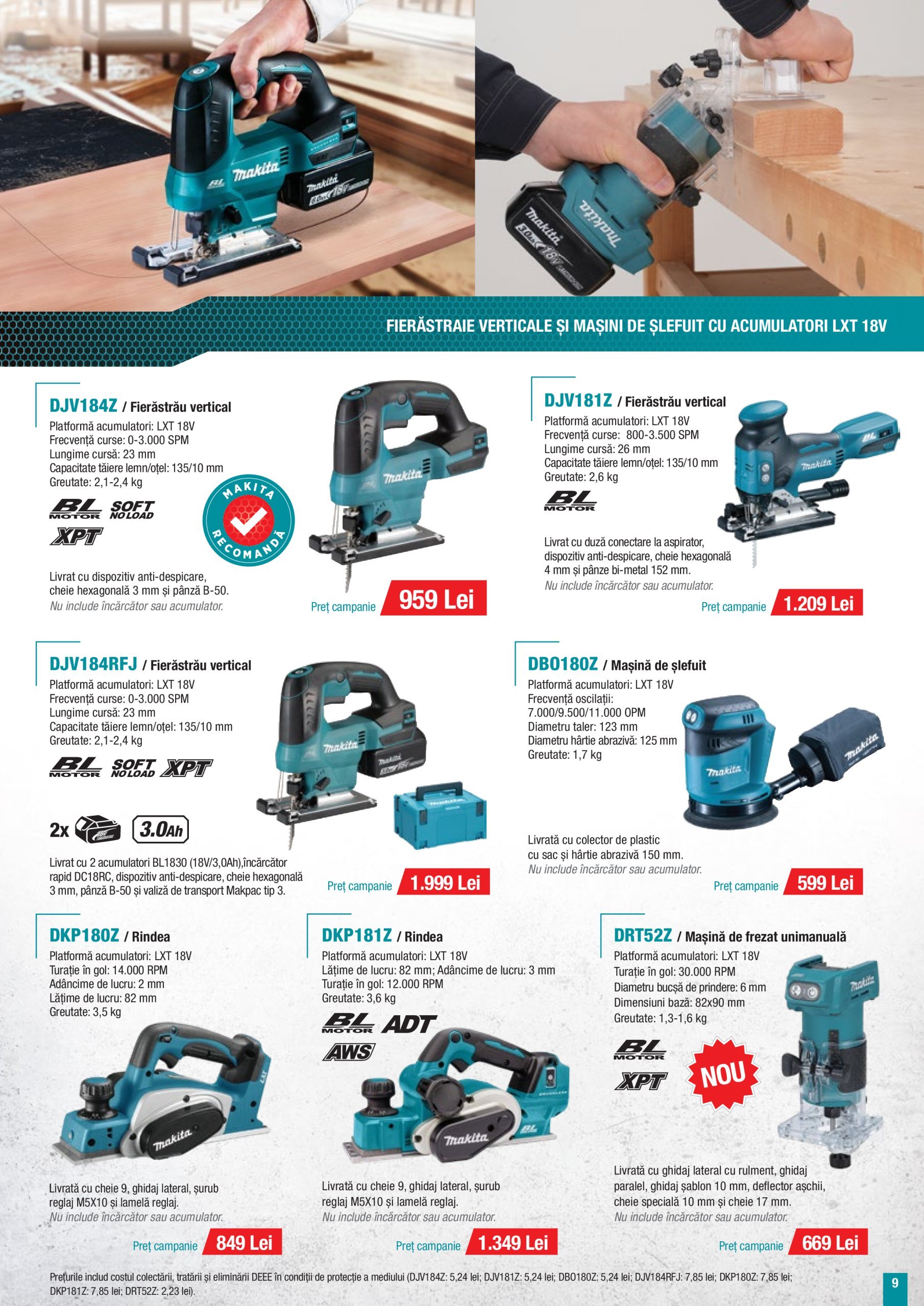 makita - Catalog Makita - Campanie Construcții Iarnă valabil din 08.01. - 31.03. - page: 9