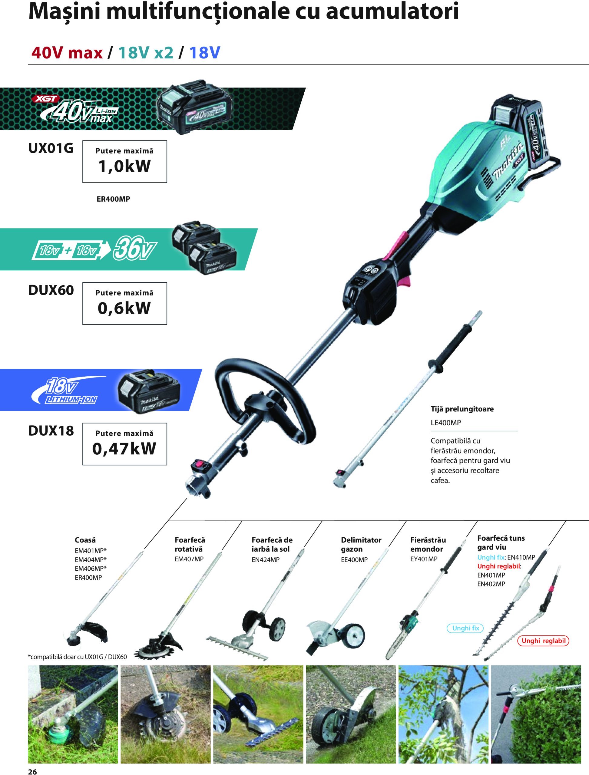 makita - Catalog Makita - Catalog Mașini de Grădină 2025 valabil din 01.01. - 31.12. - page: 26