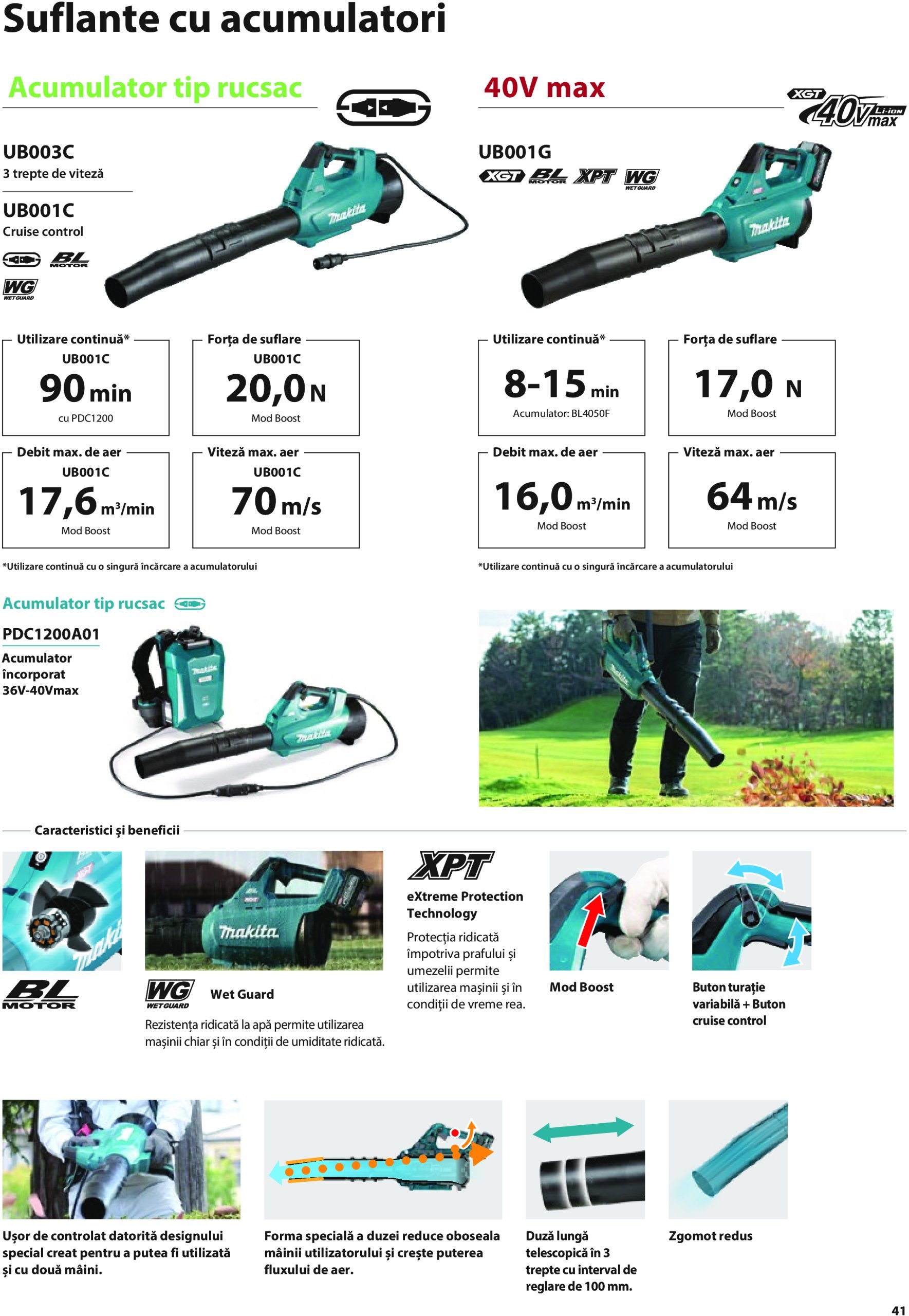 makita - Catalog Makita - Catalog Mașini de Grădină 2025 valabil din 01.01. - 31.12. - page: 41