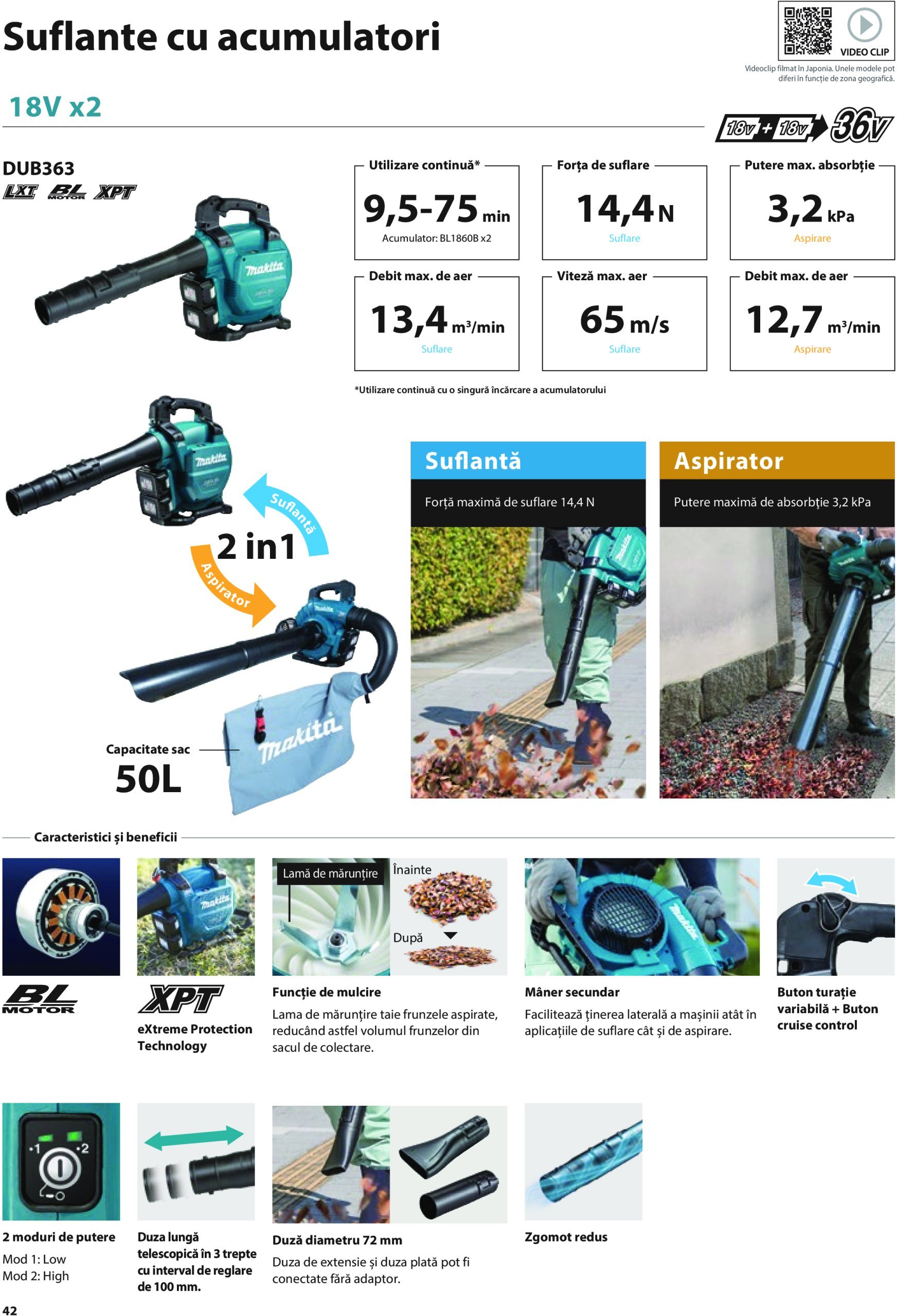 makita - Catalog Makita - Catalog Mașini de Grădină 2025 valabil din 01.01. - 31.12. - page: 42