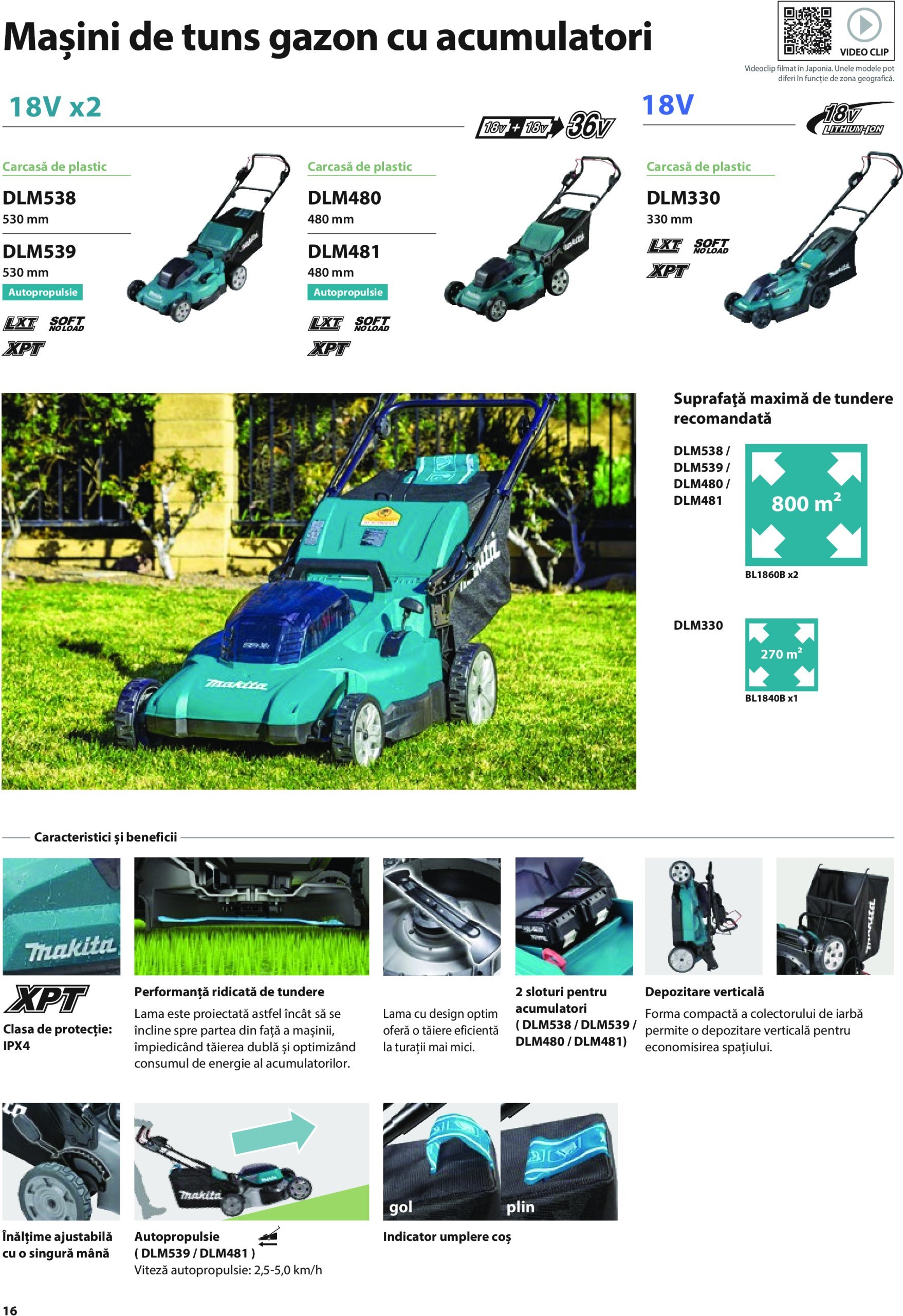 makita - Catalog Makita - Catalog Mașini de Grădină 2025 valabil din 01.01. - 31.12. - page: 16