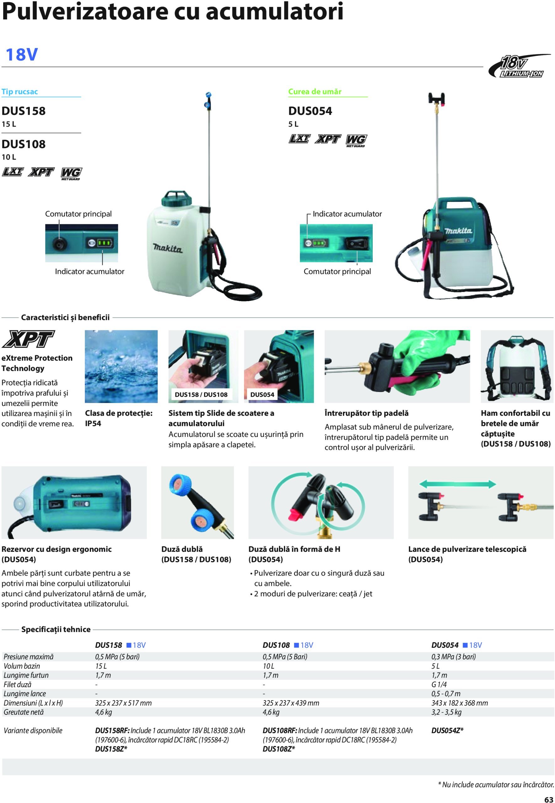 makita - Catalog Makita - Catalog Mașini de Grădină 2025 valabil din 01.01. - 31.12. - page: 63