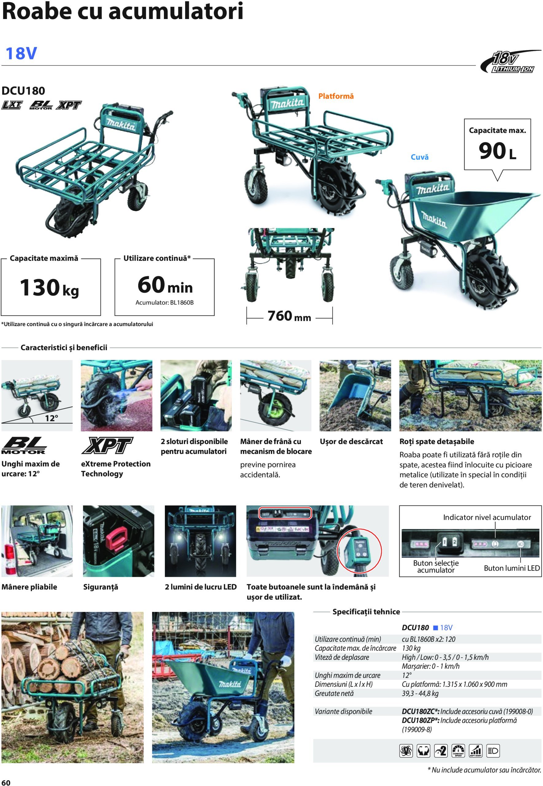 makita - Catalog Makita - Catalog Mașini de Grădină 2025 valabil din 01.01. - 31.12. - page: 60