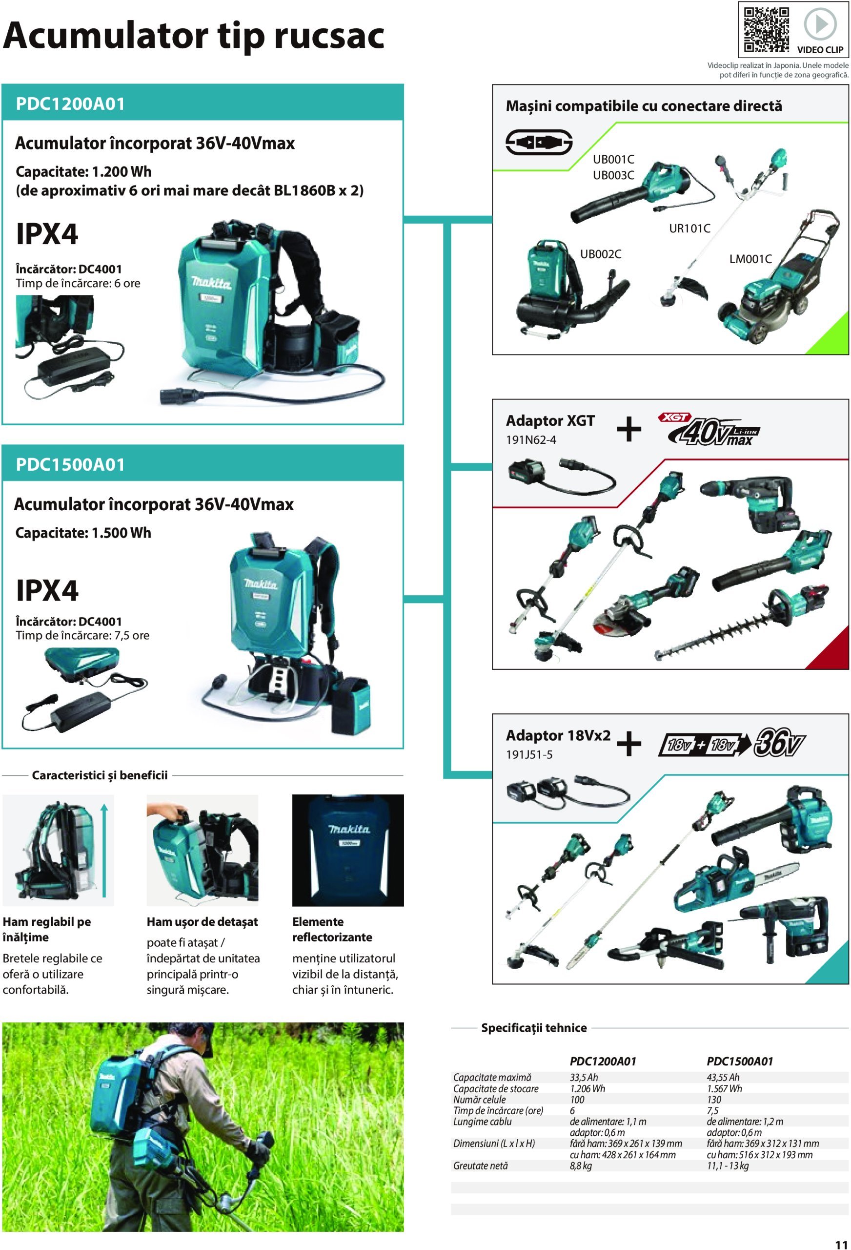 makita - Catalog Makita - Catalog Mașini de Grădină 2025 valabil din 01.01. - 31.12. - page: 11