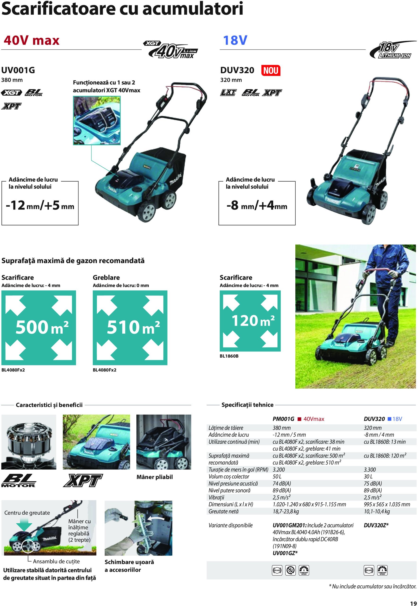 makita - Catalog Makita - Catalog Mașini de Grădină 2025 valabil din 01.01. - 31.12. - page: 19