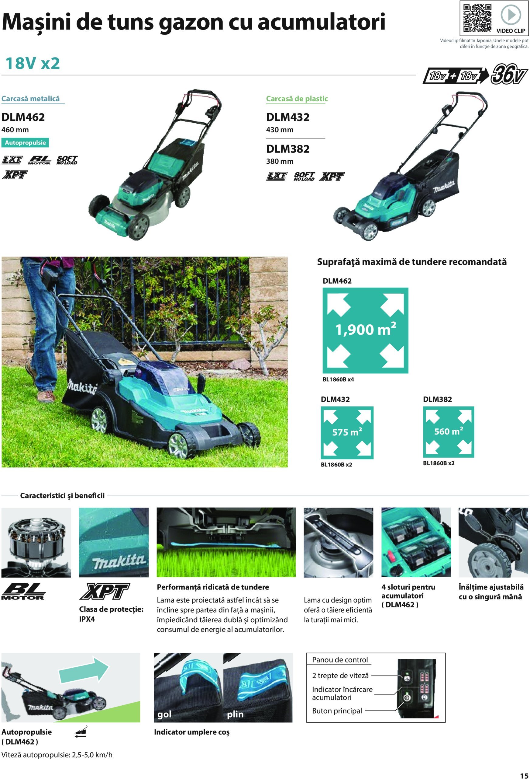 makita - Catalog Makita - Catalog Mașini de Grădină 2025 valabil din 01.01. - 31.12. - page: 15