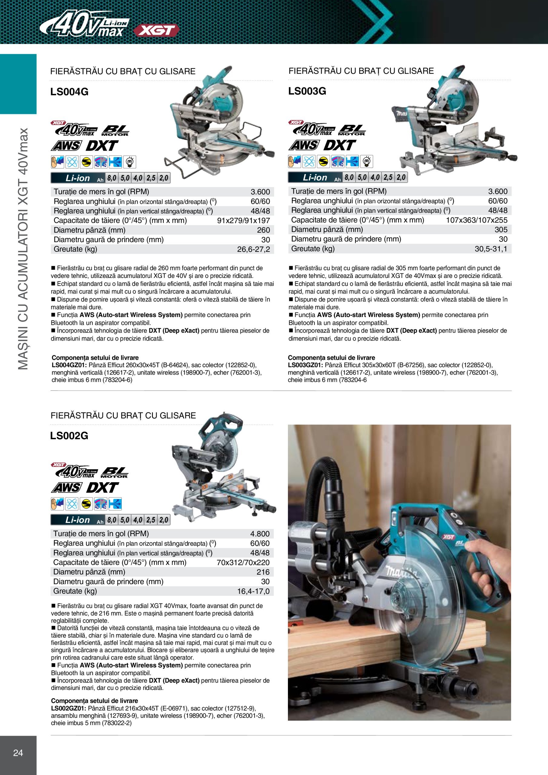 makita - Catalog Makita - Catalog Mașini Profesionale 2025 valabil din 01.01. - 31.12. - page: 24