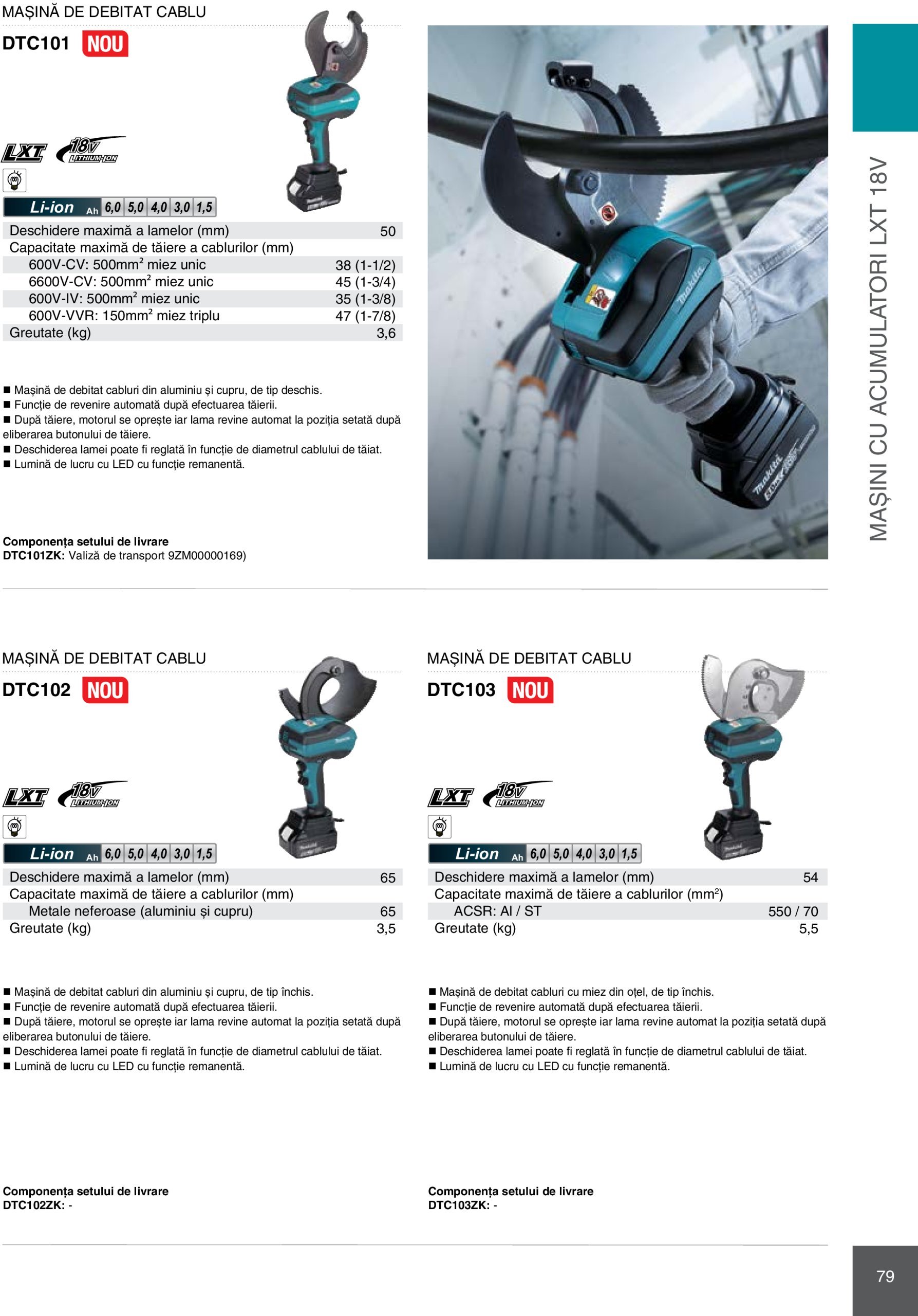 makita - Catalog Makita - Catalog Mașini Profesionale 2025 valabil din 01.01. - 31.12. - page: 79