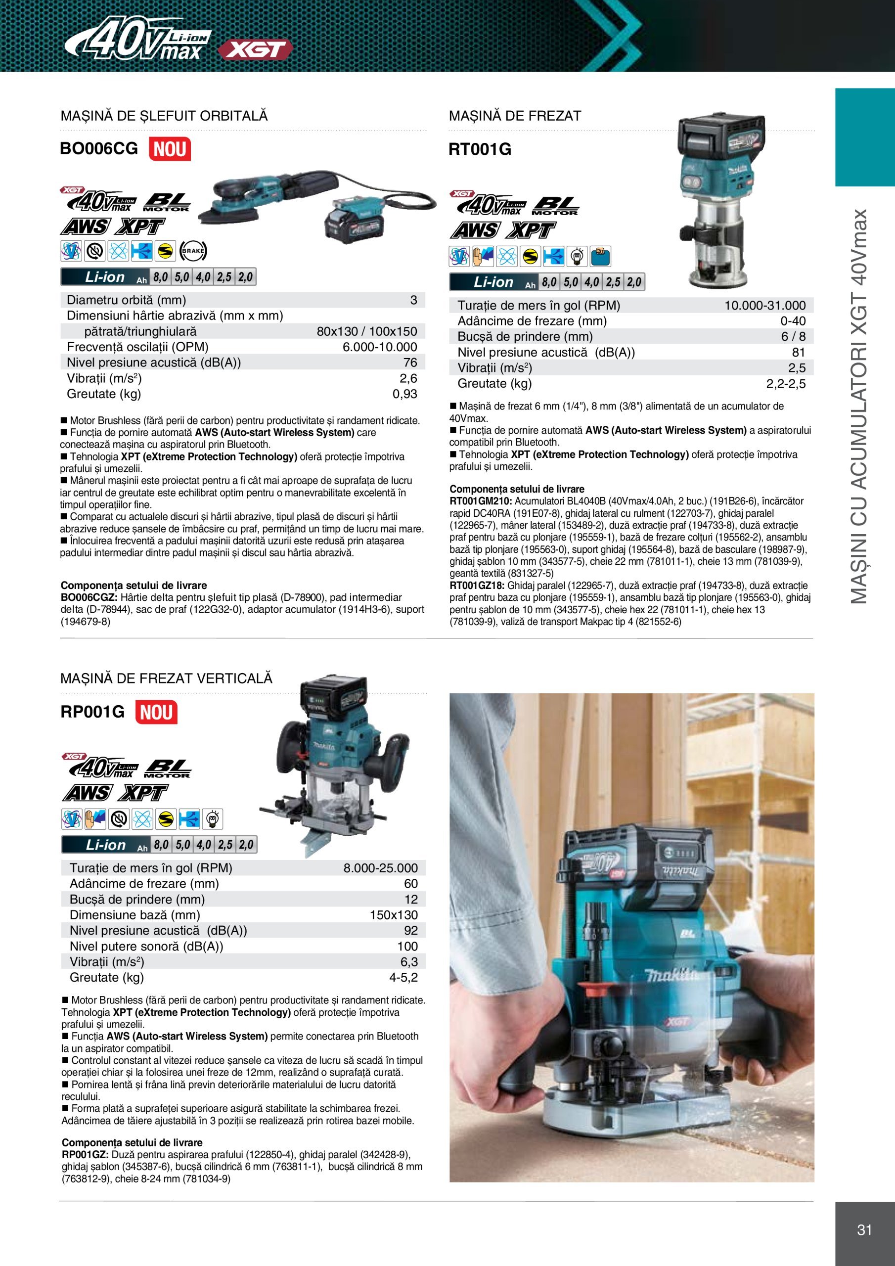 makita - Catalog Makita - Catalog Mașini Profesionale 2025 valabil din 01.01. - 31.12. - page: 31