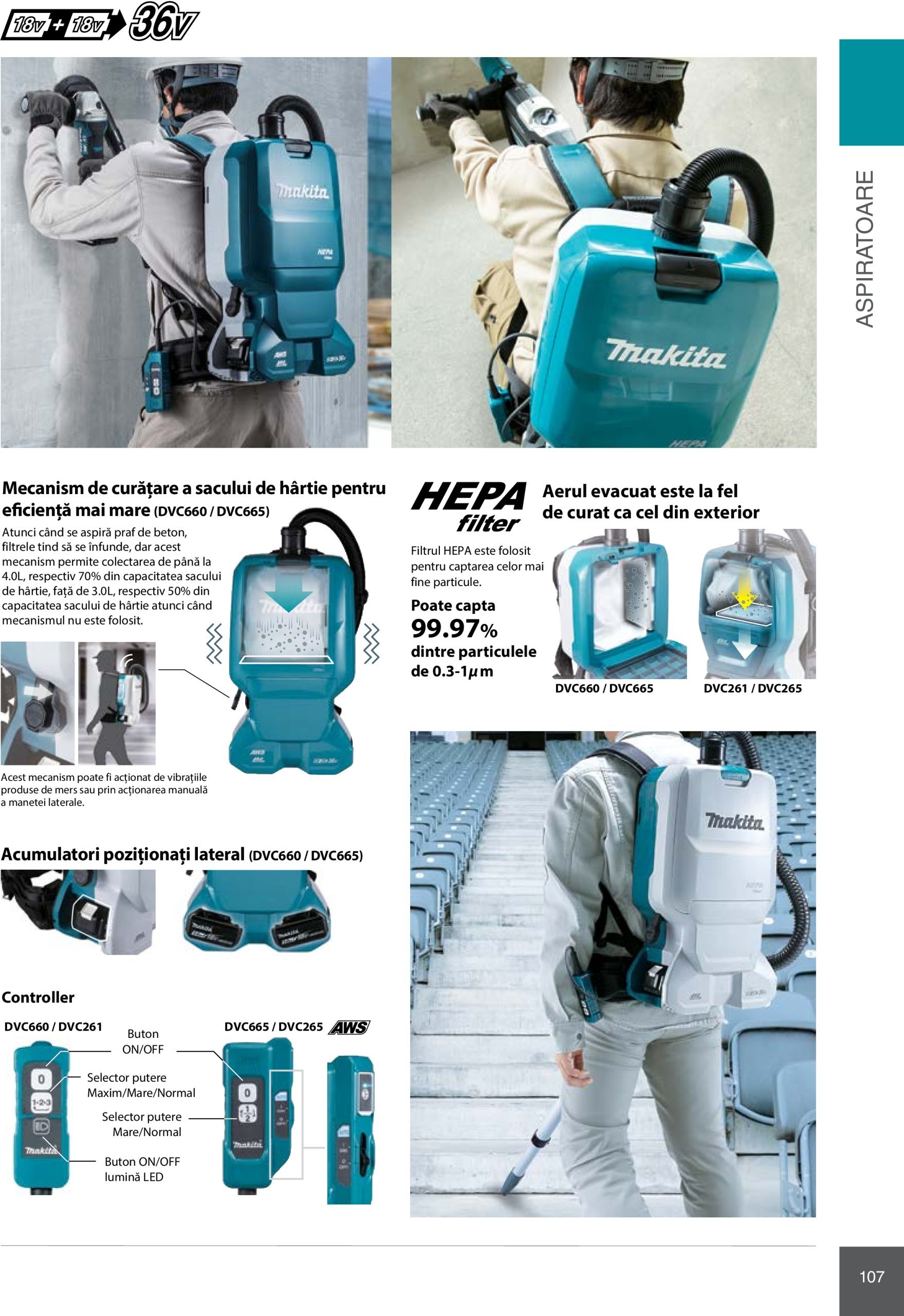 makita - Catalog Makita - Catalog Mașini Profesionale 2025 valabil din 01.01. - 31.12. - page: 107