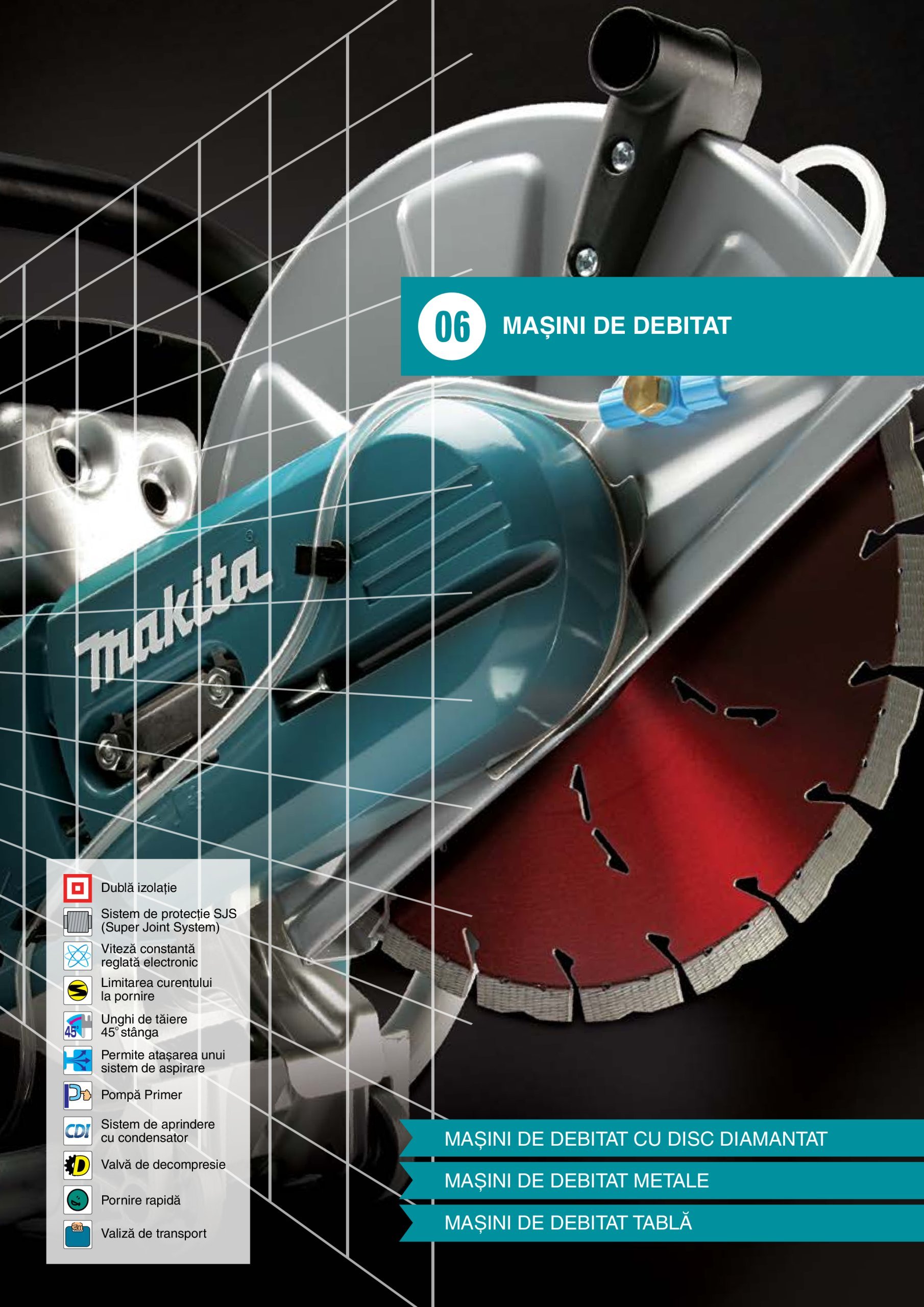 makita - Catalog Makita - Catalog Mașini Profesionale 2025 valabil din 01.01. - 31.12. - page: 216