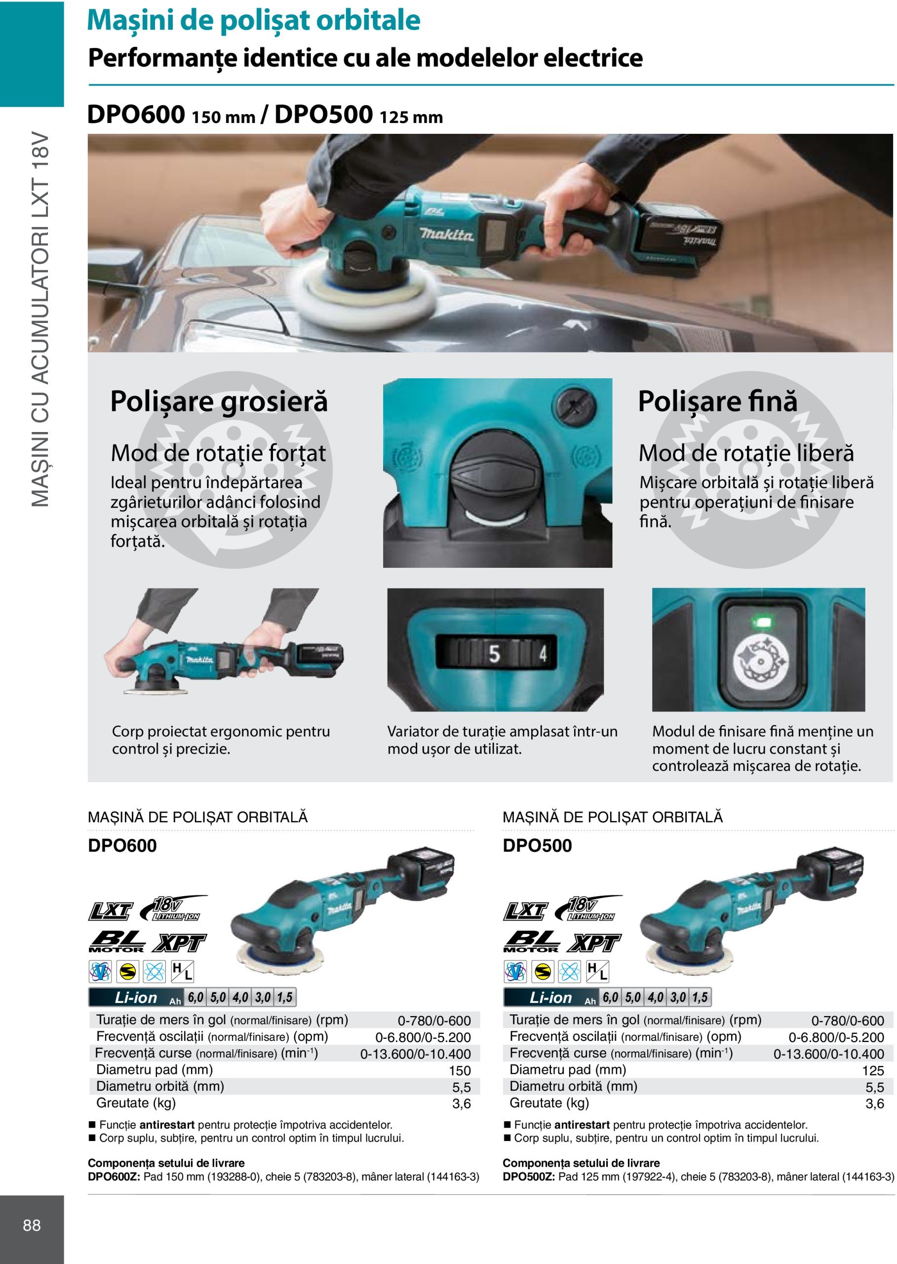 makita - Catalog Makita - Catalog Mașini Profesionale 2025 valabil din 01.01. - 31.12. - page: 88