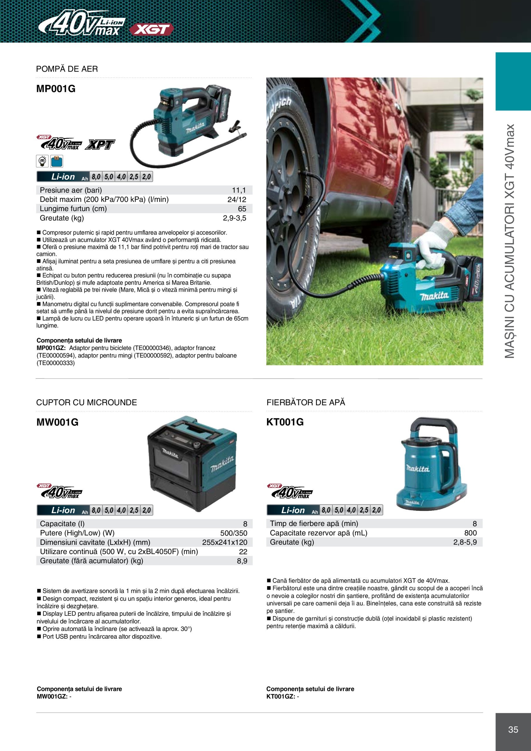 makita - Catalog Makita - Catalog Mașini Profesionale 2025 valabil din 01.01. - 31.12. - page: 35