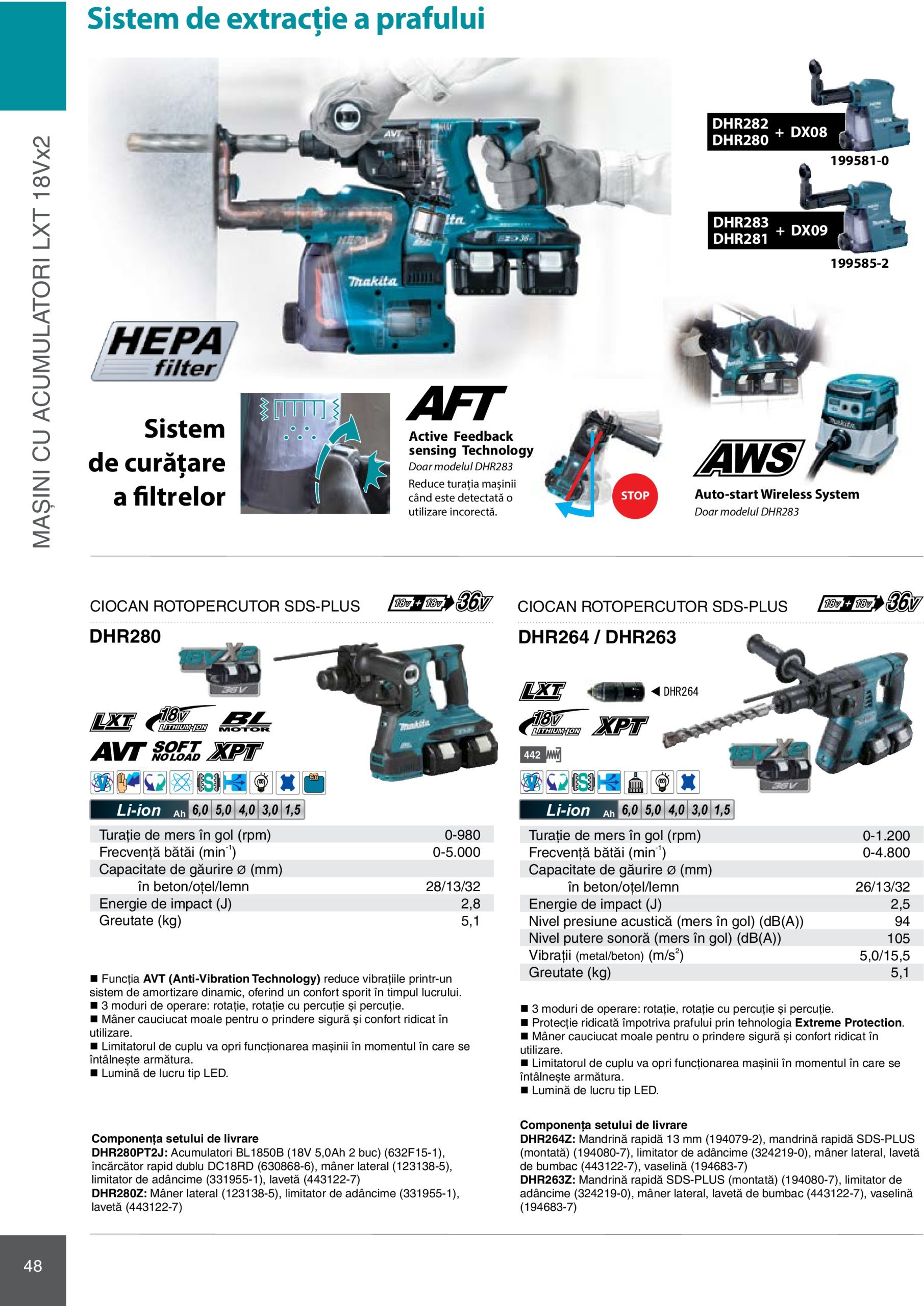 makita - Catalog Makita - Catalog Mașini Profesionale 2025 valabil din 01.01. - 31.12. - page: 48