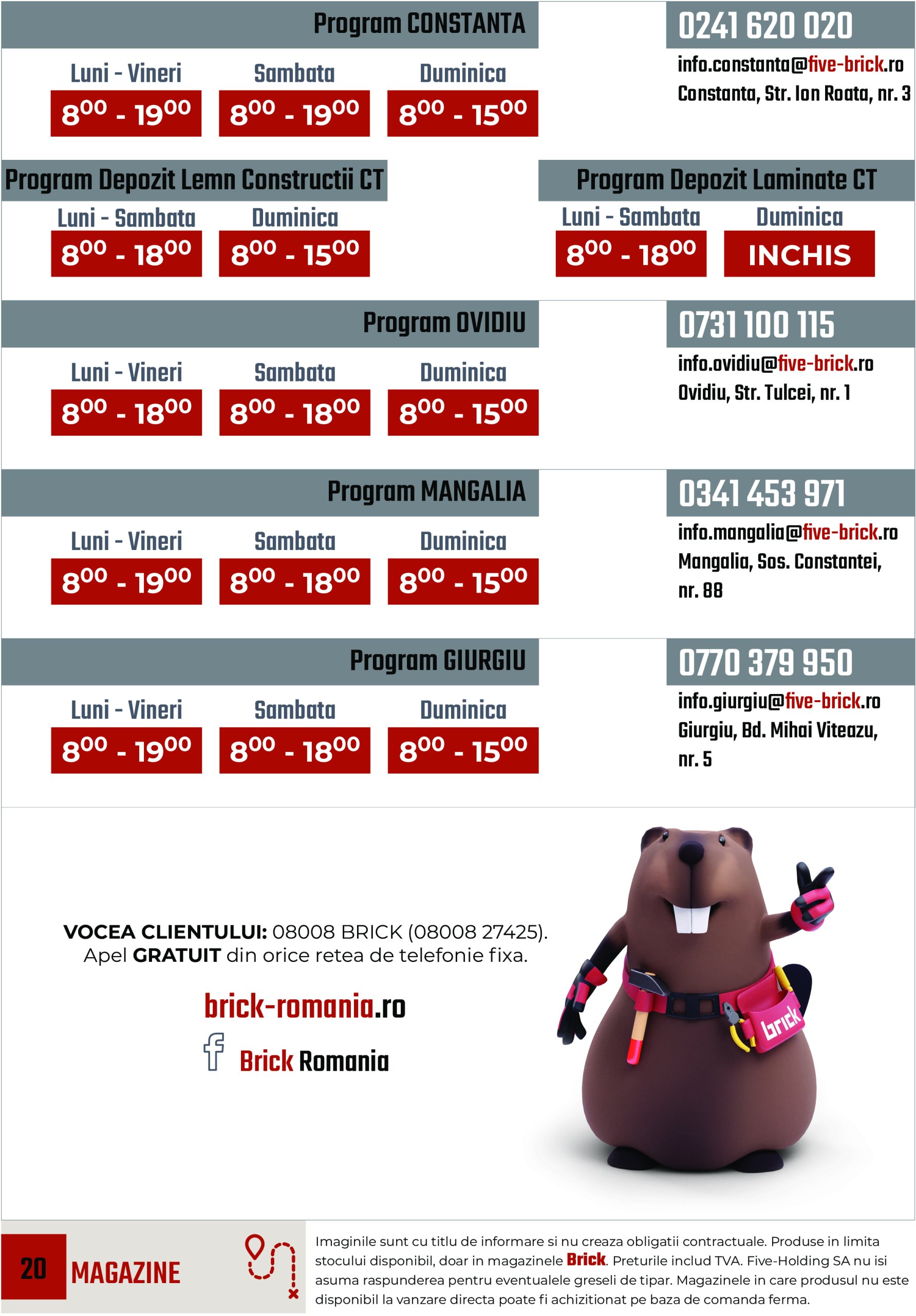 brick - Catalog Brick valabil din 01.01. - 31.01. - page: 20